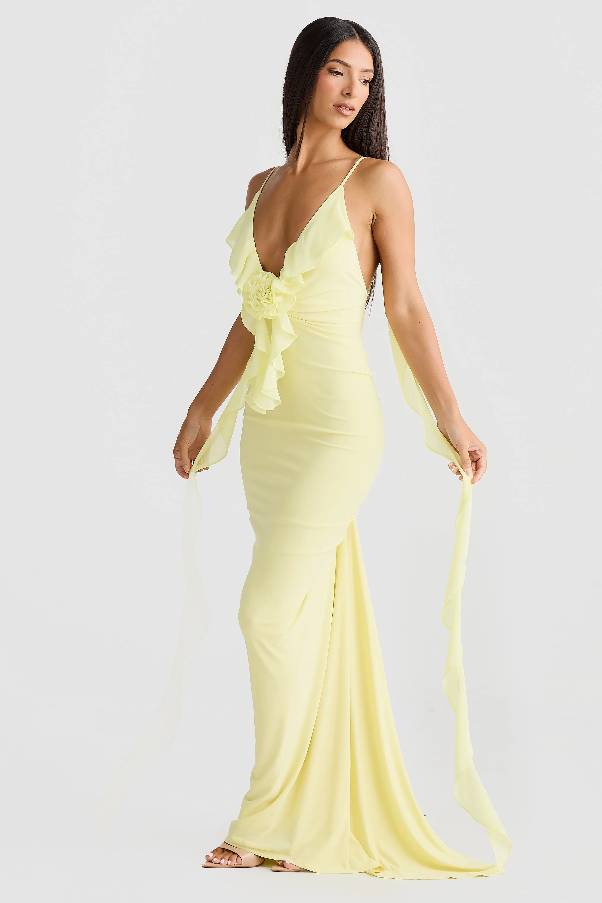 Daniela Dress - Butter Yellow - Image 3