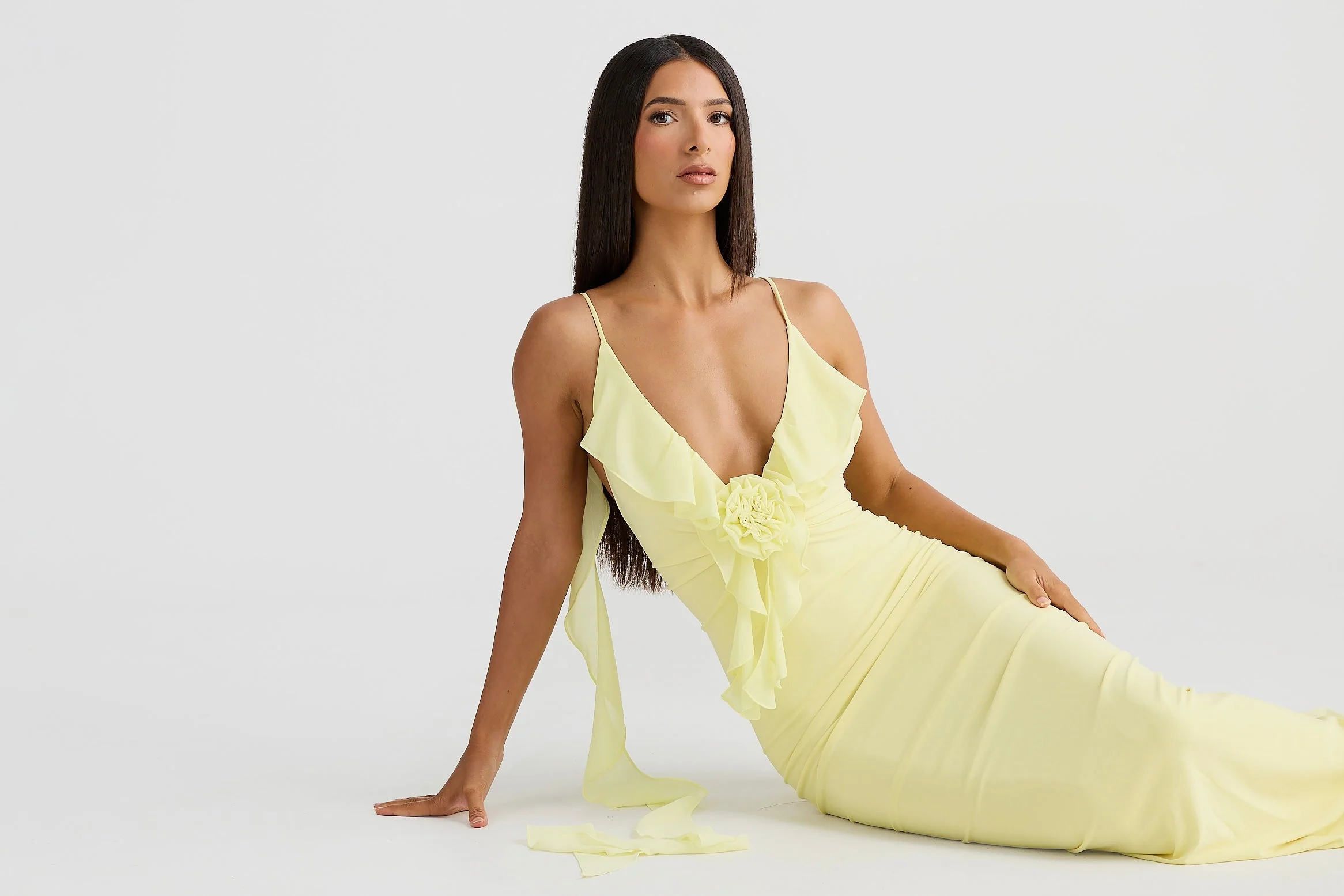 Daniela Dress - Butter Yellow - Image 5