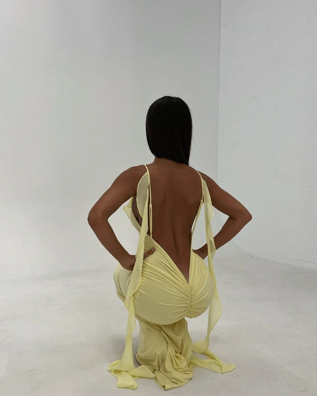 Daniela Dress - Butter Yellow - Image 6