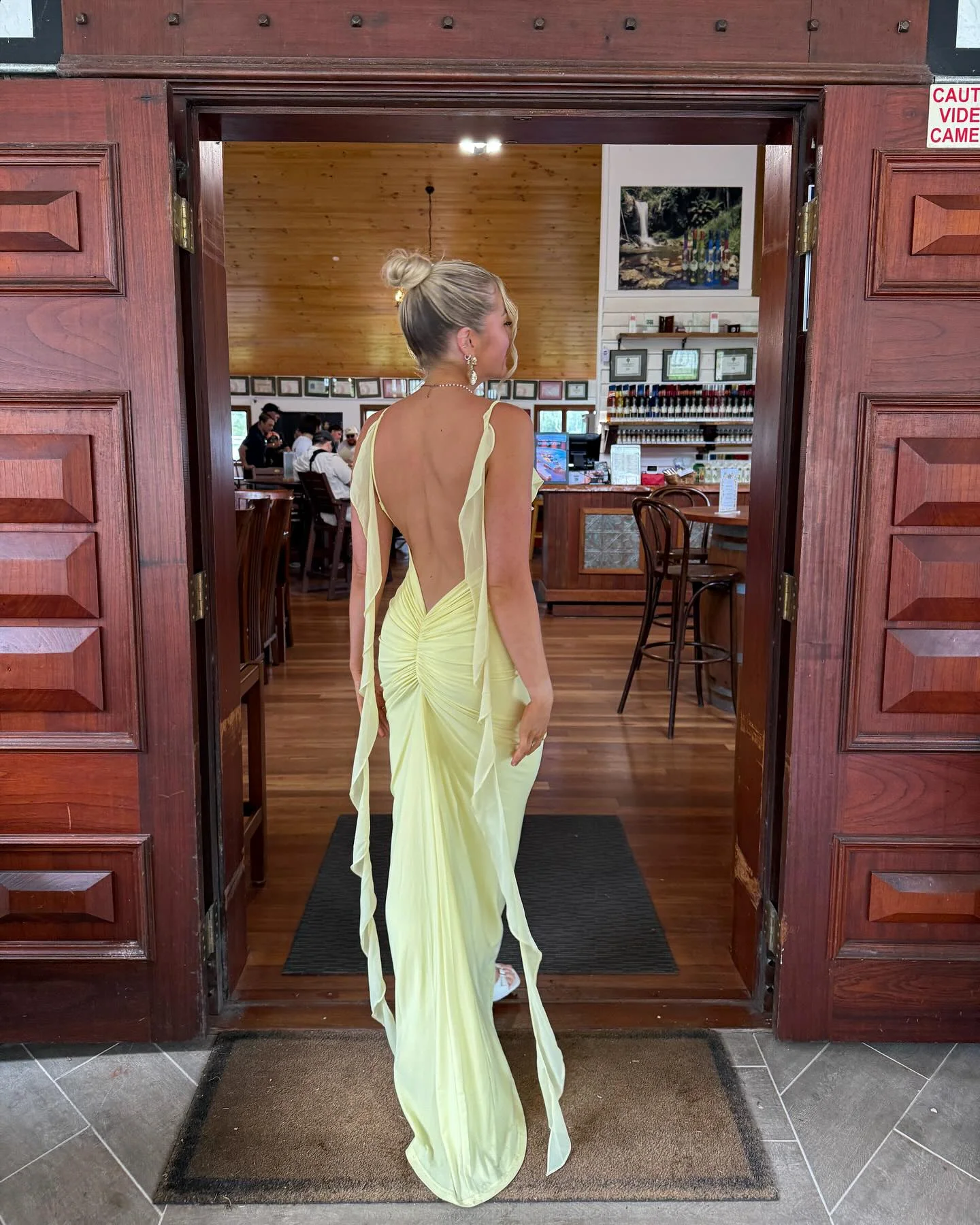 Daniela Dress - Butter Yellow - Image 7