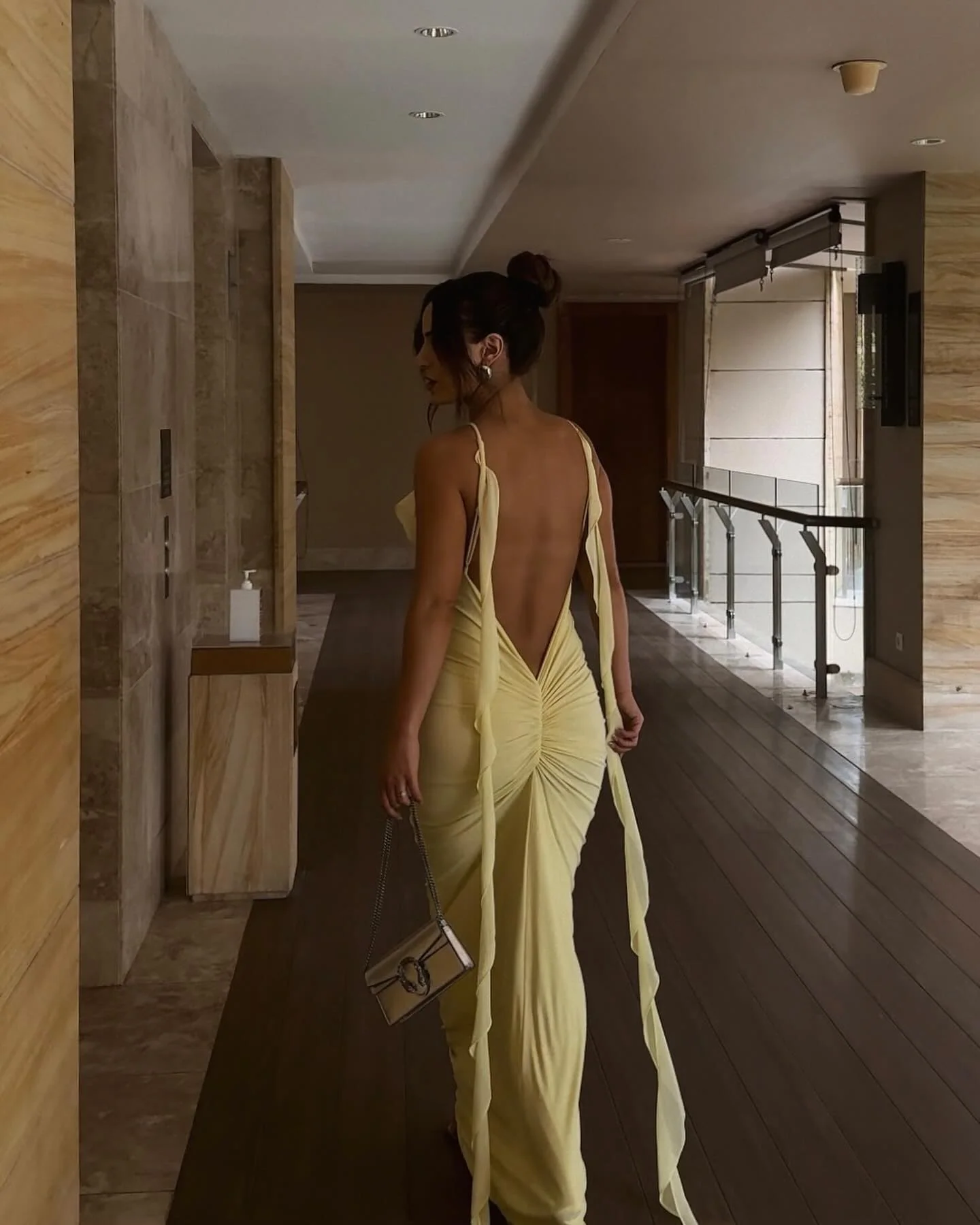 Daniela Dress - Butter Yellow - Image 8