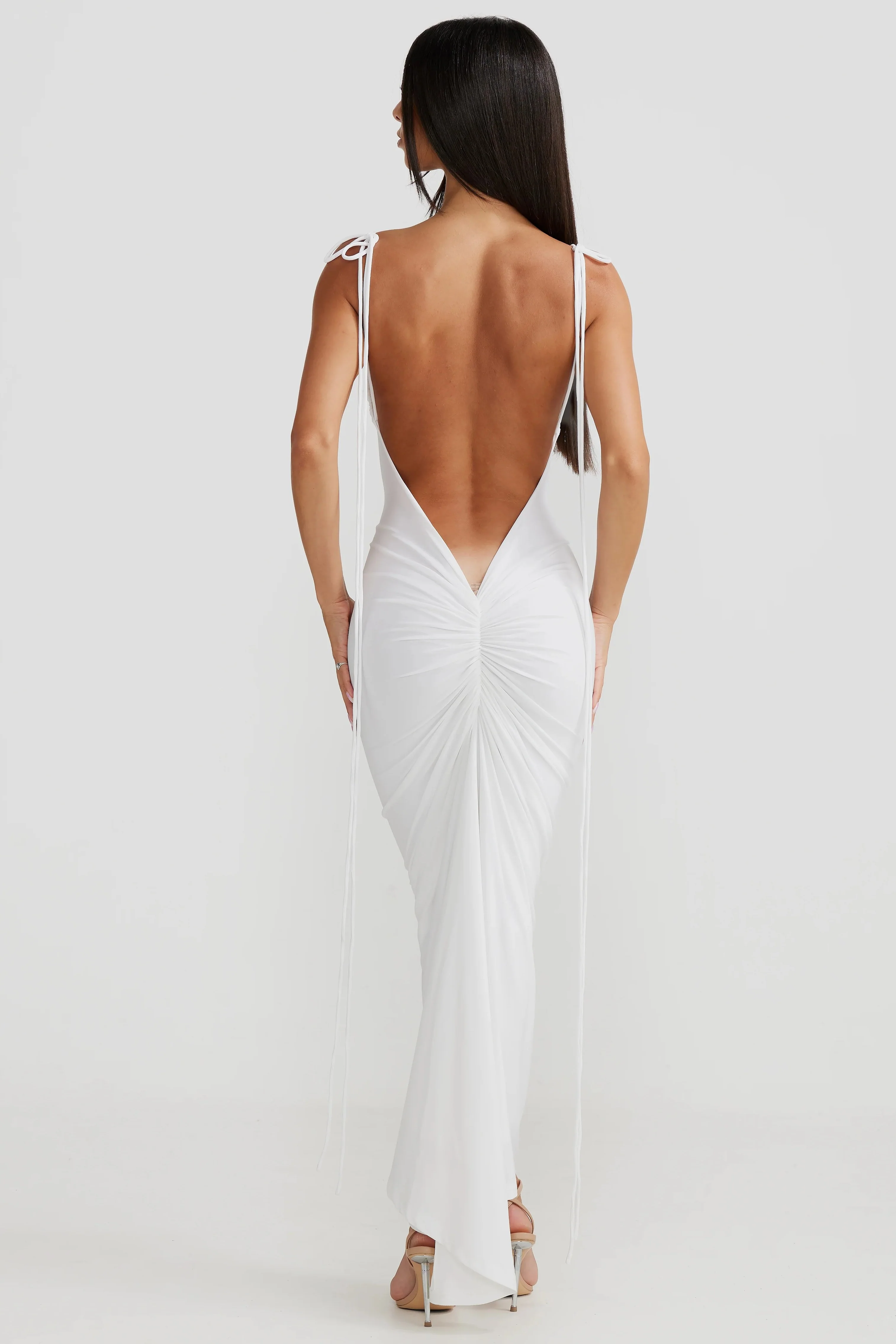 Olivia Dress - White - Image 2