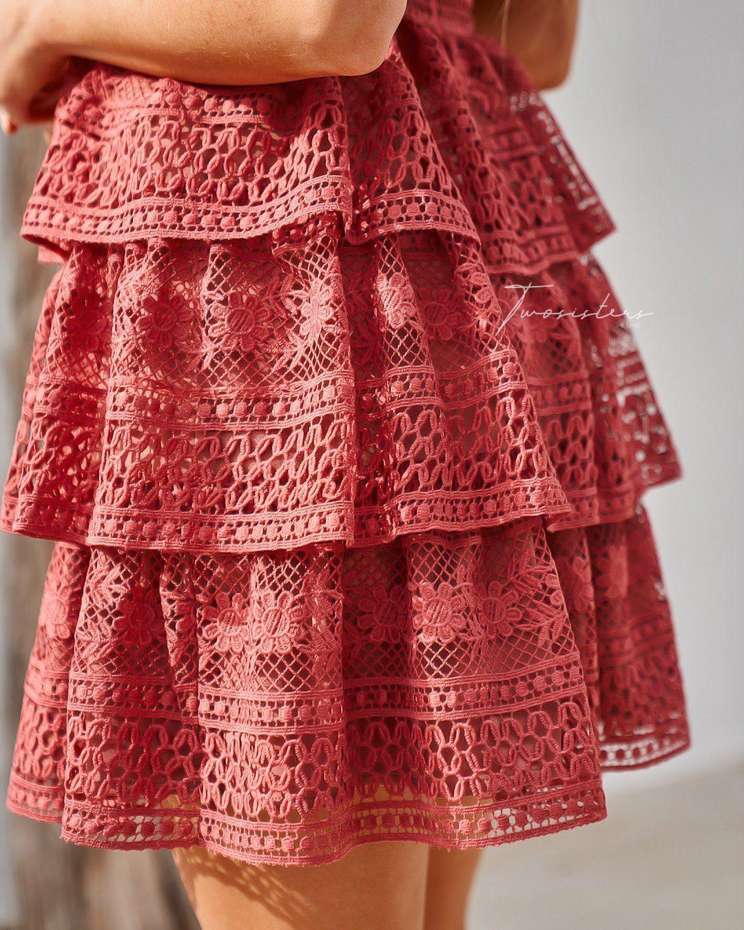 Melinda Dress - Mauve - Image 4