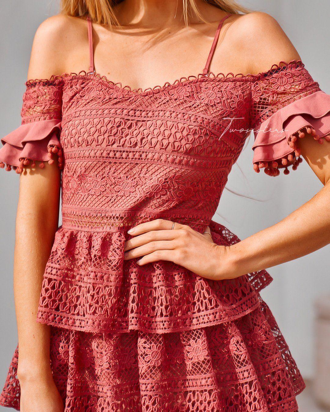 Melinda Dress - Mauve - Image 5