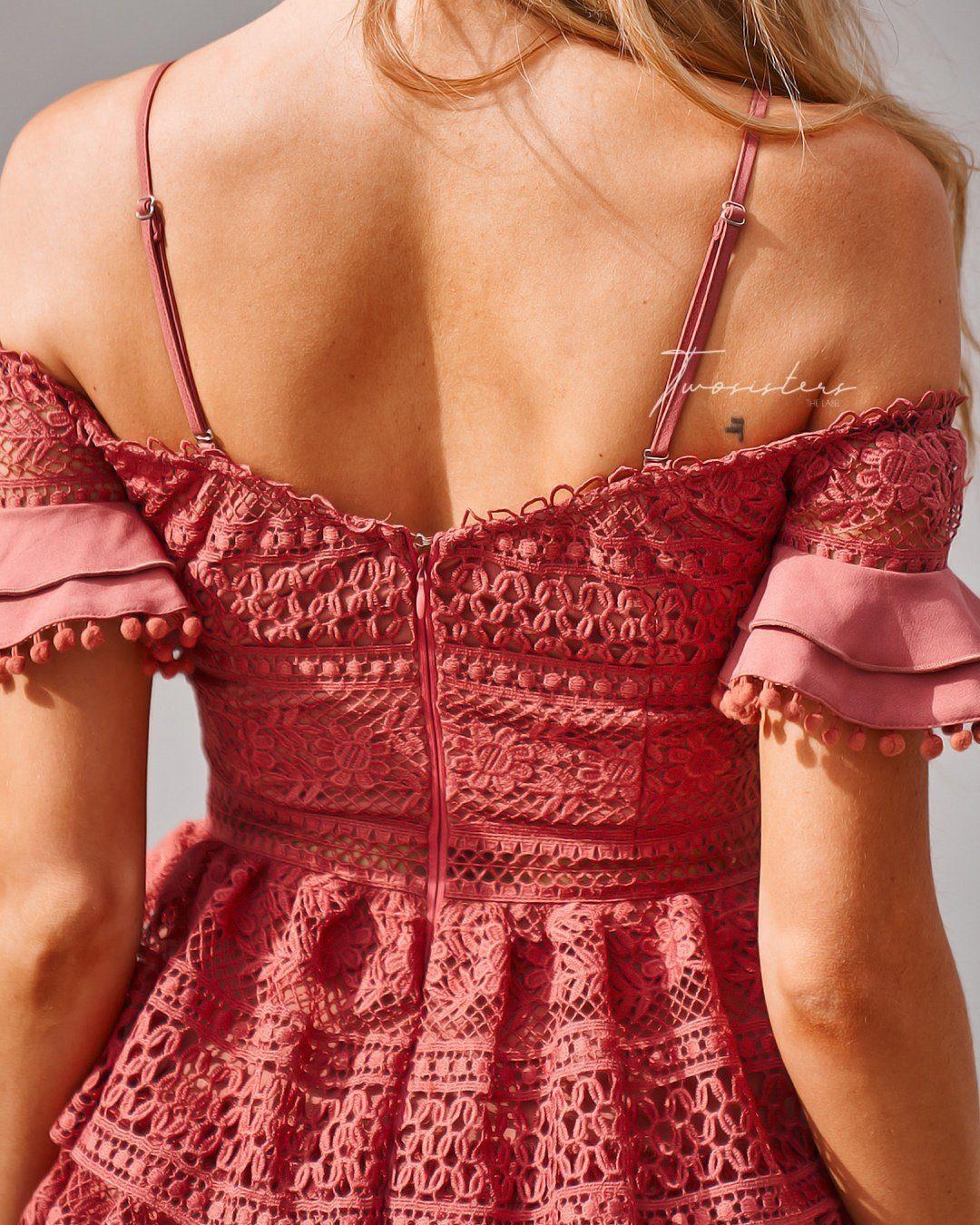 Melinda Dress - Mauve - Image 8