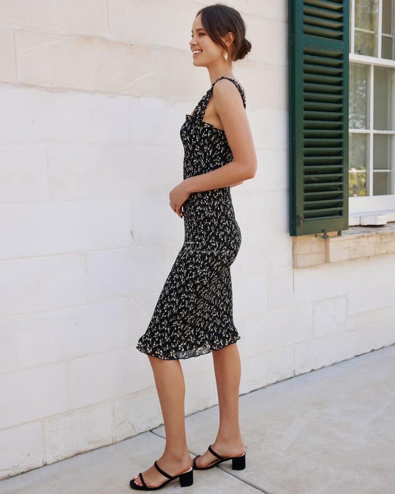 Mellie Dress - Black Floral - Image 3