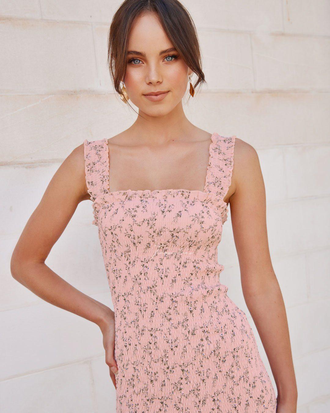 Mellie Dress - Pink Floral - Image 2