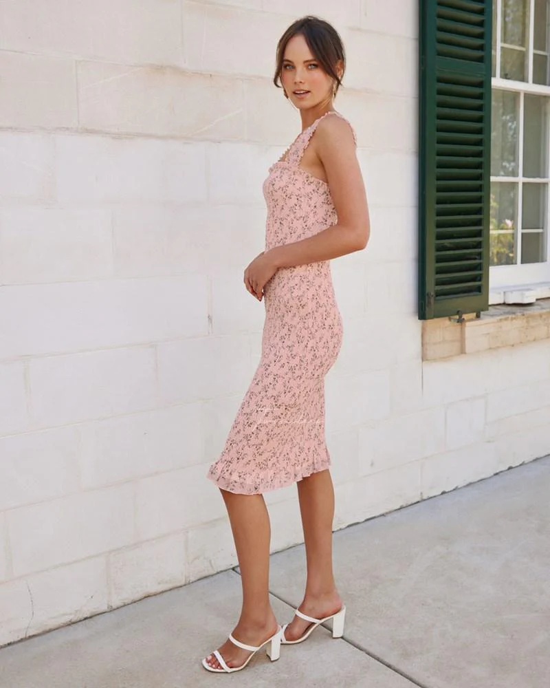 Mellie Dress - Pink Floral - Image 5