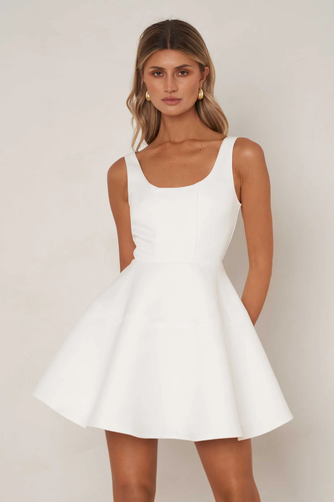 Melody Dress - White - Image 2