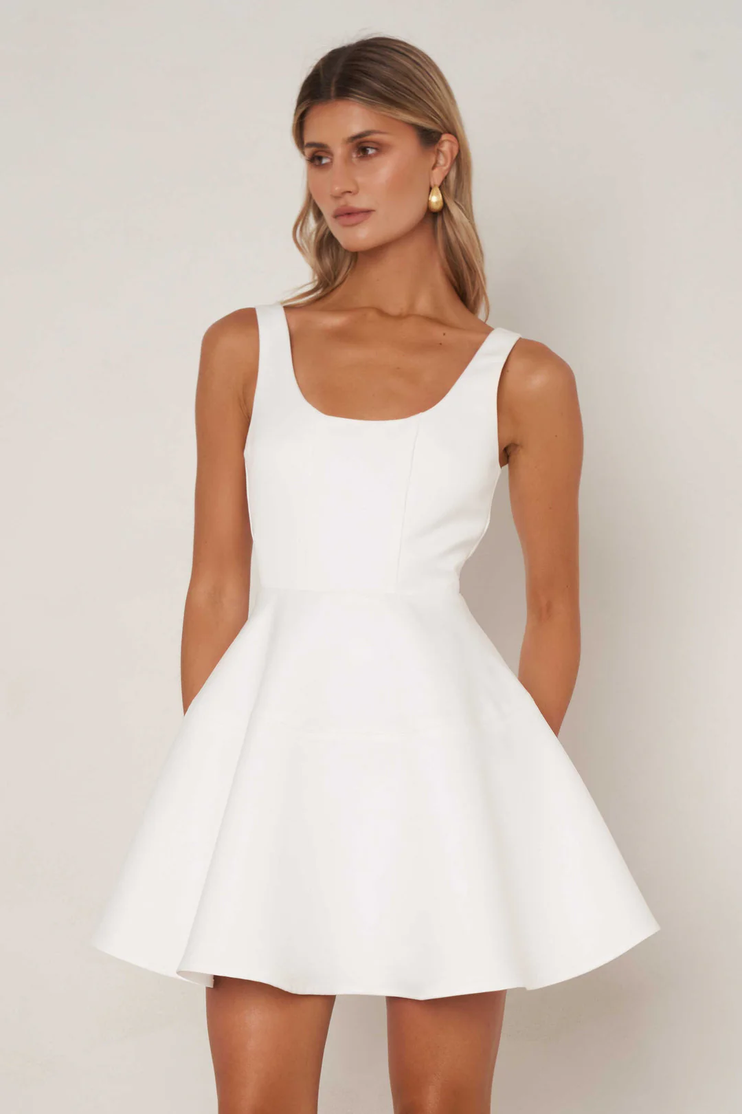 Melody Dress - White - Image 4