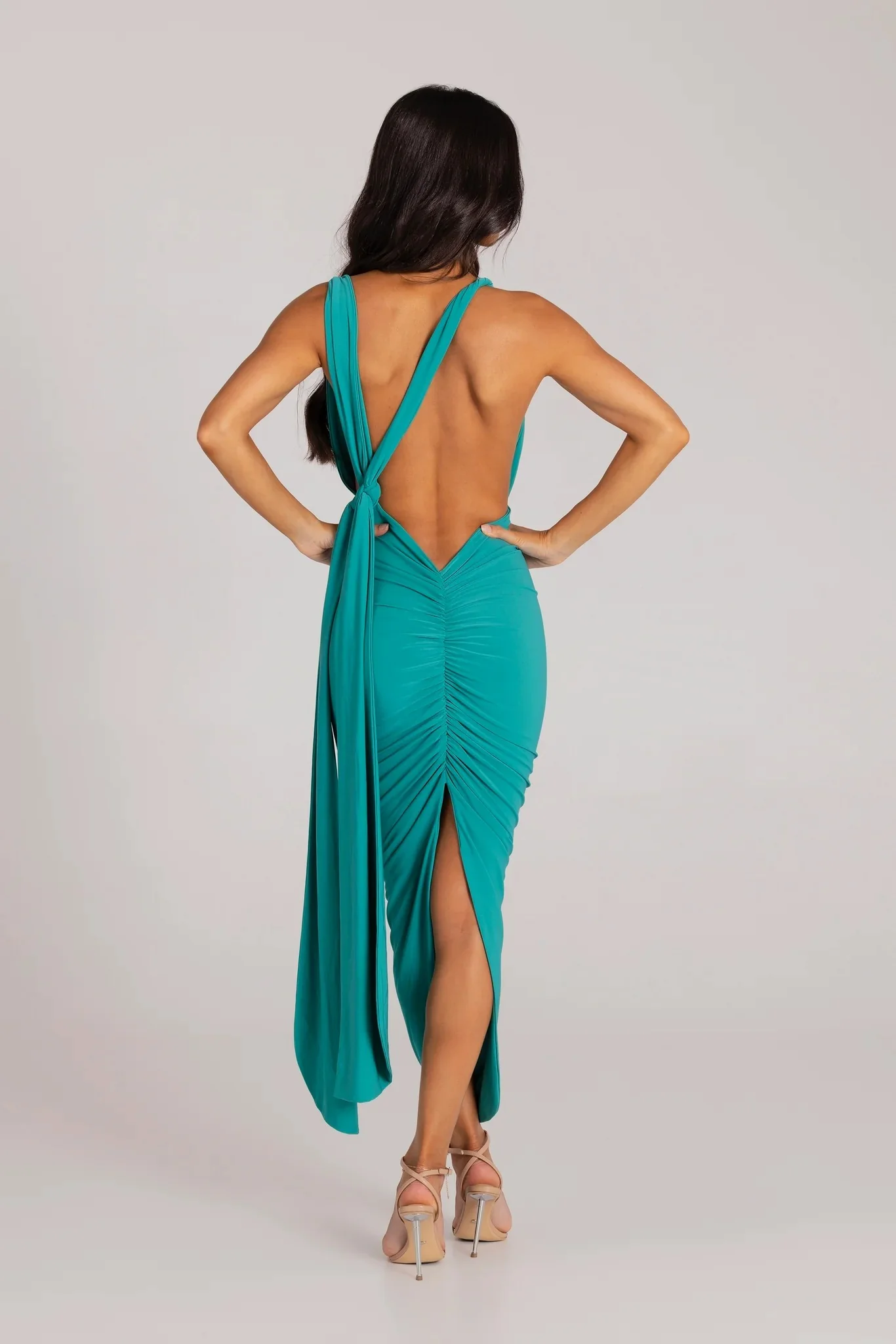Melrose Multi-Way Dress - Jade - Image 2