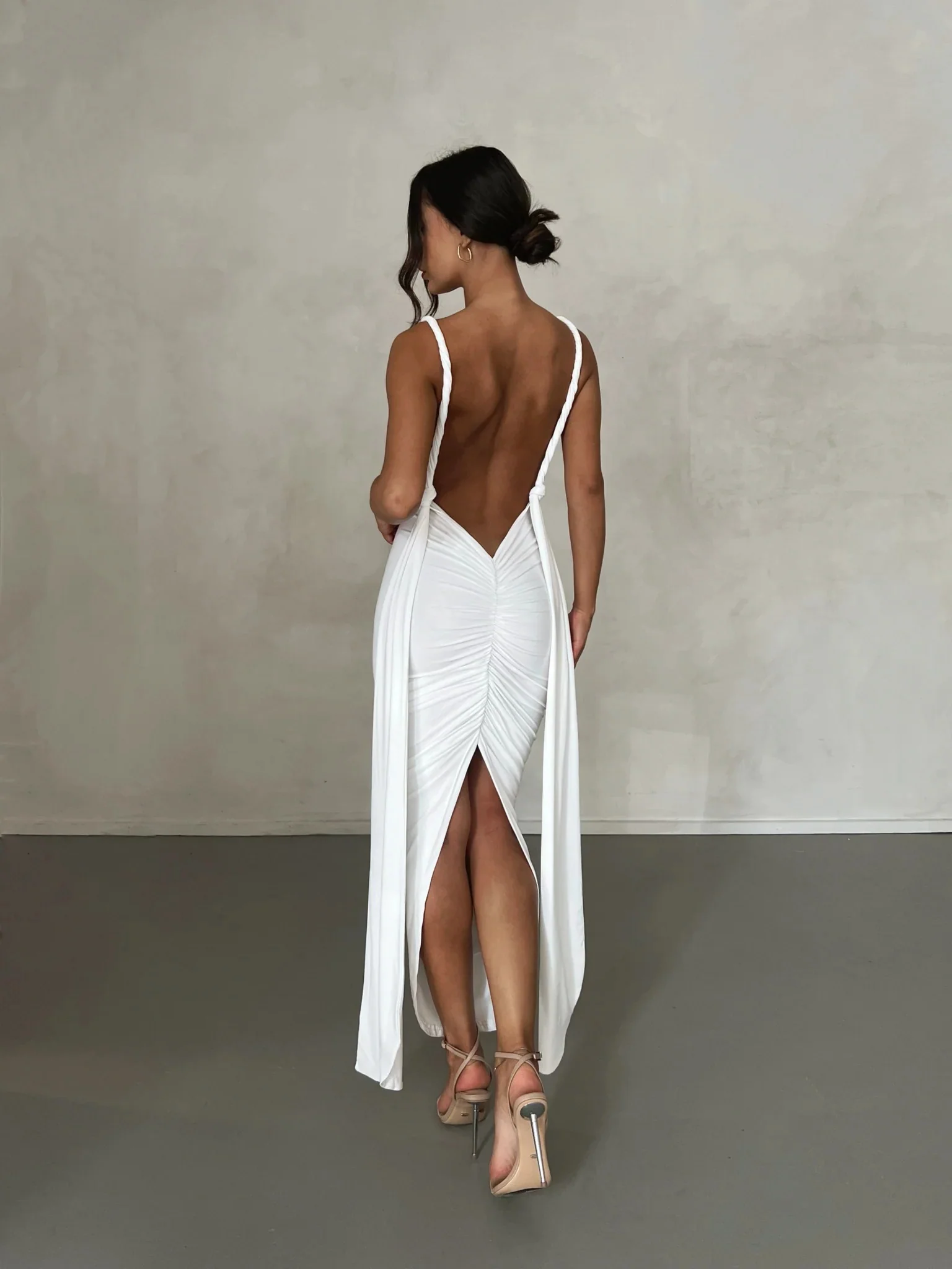 Melrose Multi-Way Dress - White - Image 5