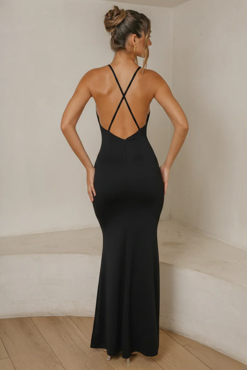 Mercer Dress - Black - Image 3