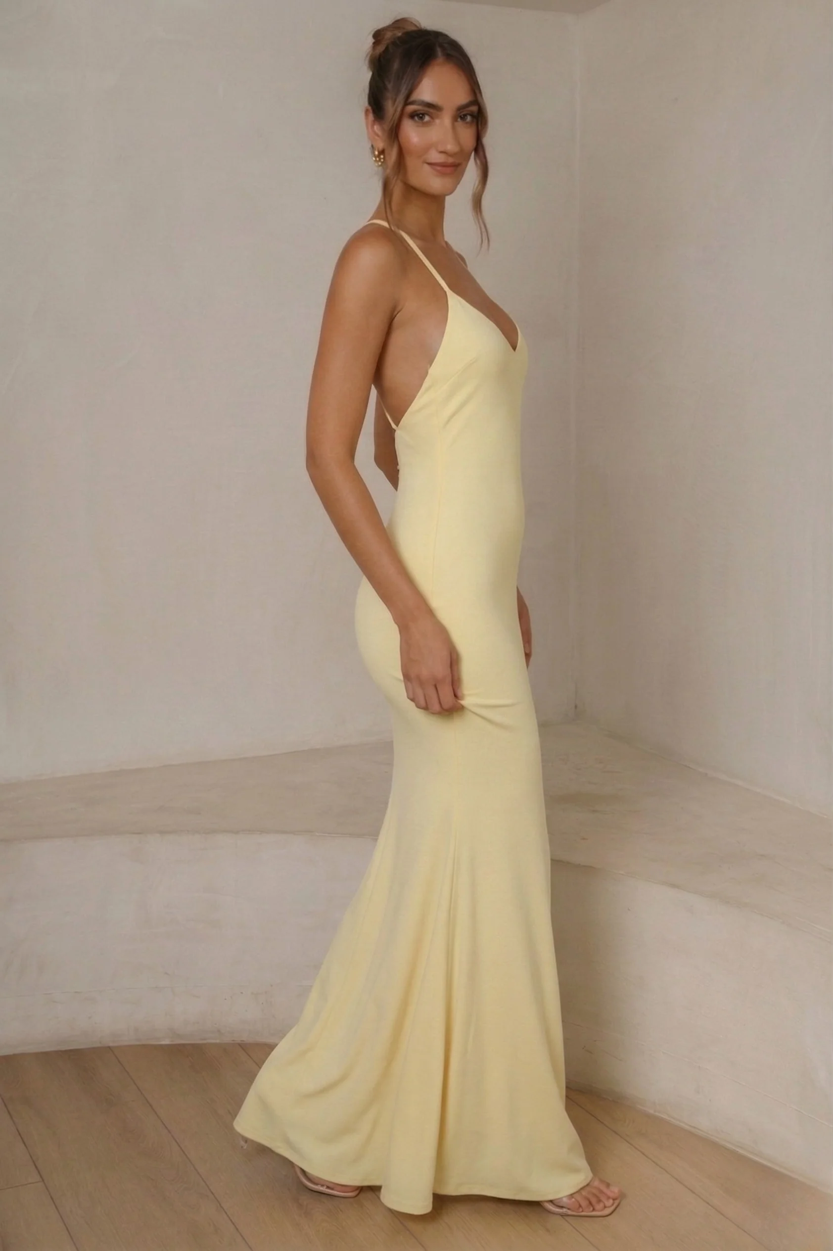 Mercer Dress - Butter Yellow (PREORDER) - Image 2