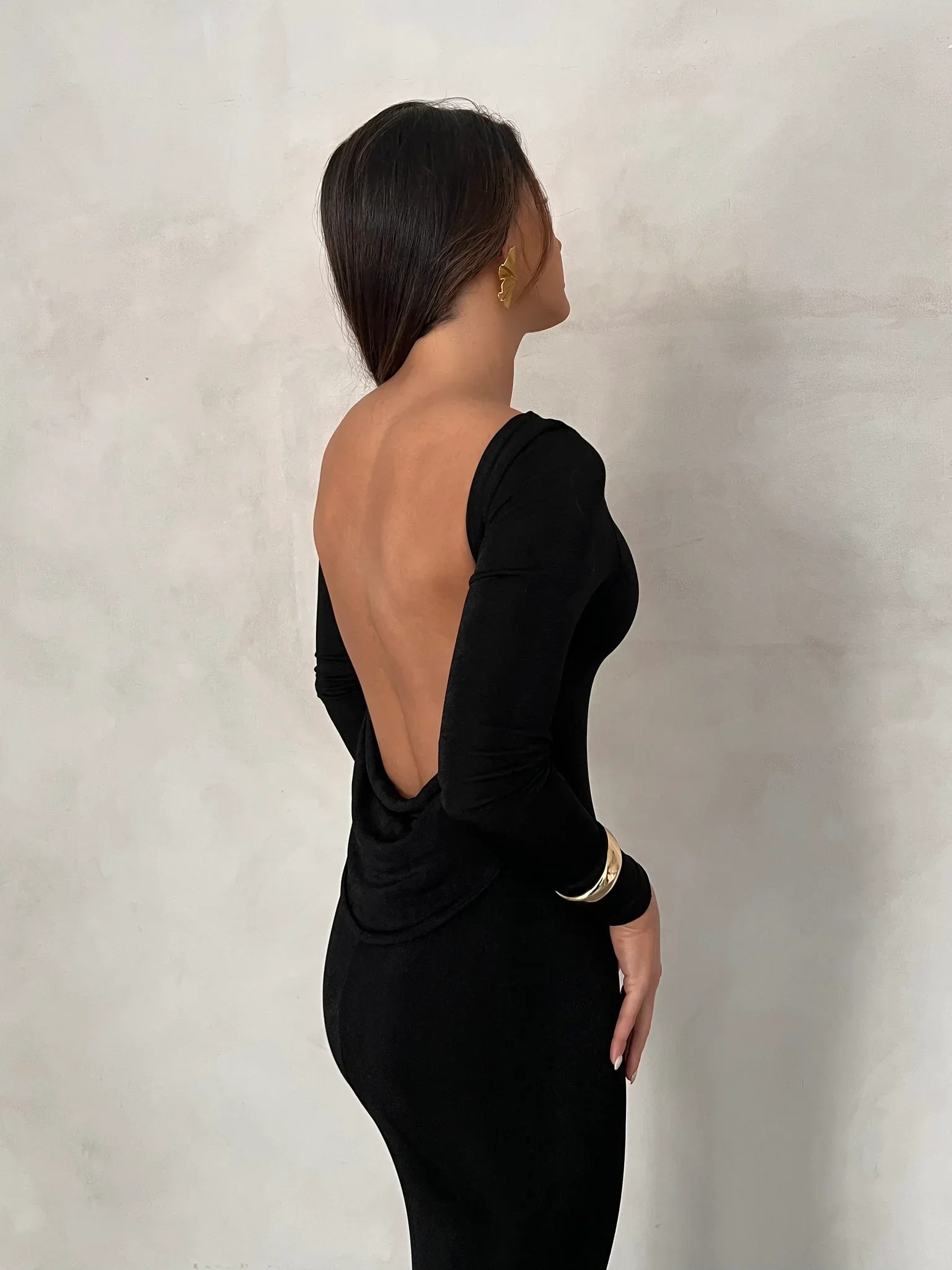 Mia Gown - Black - Image 3