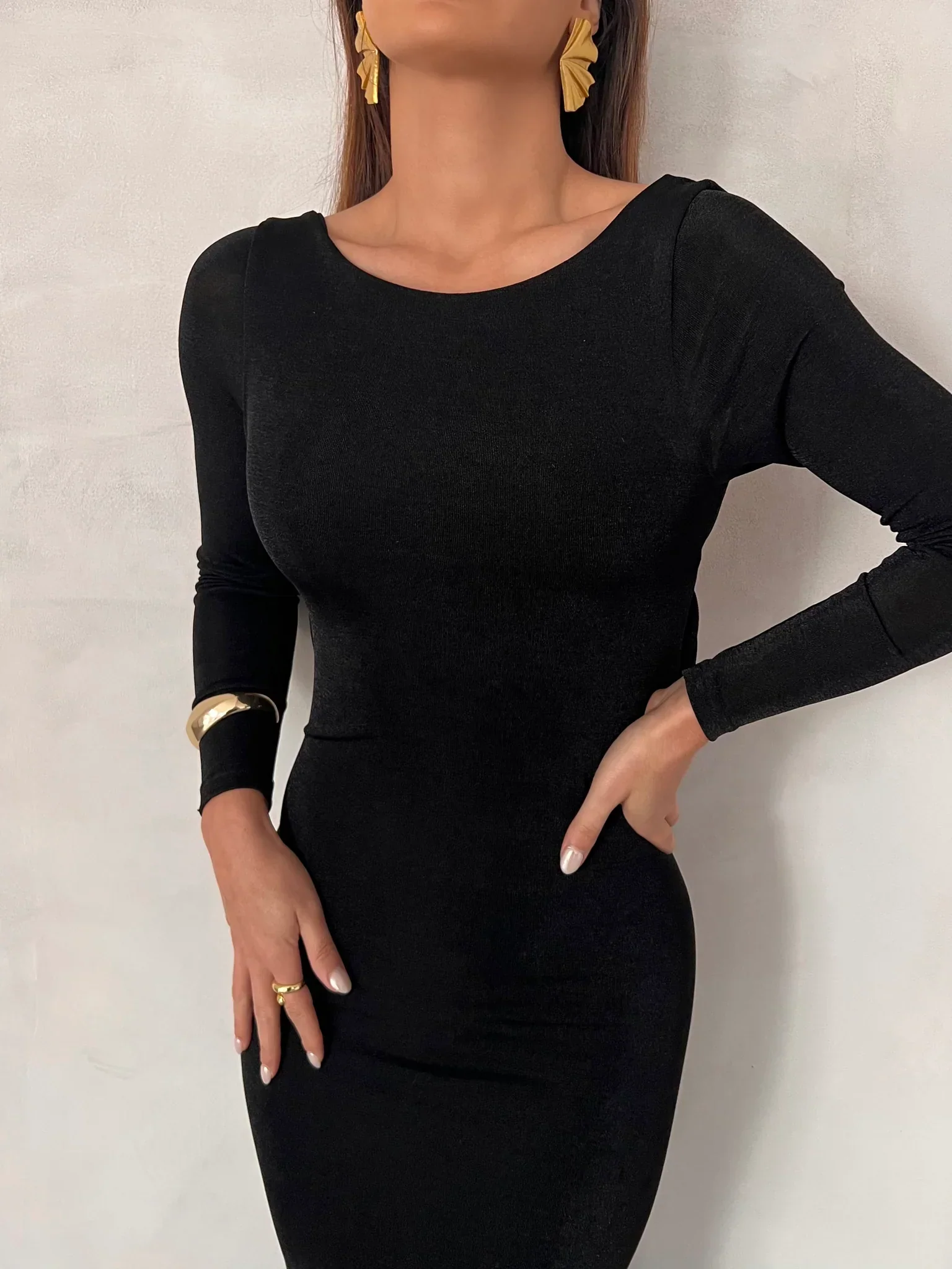 Mia Gown - Black - Image 4