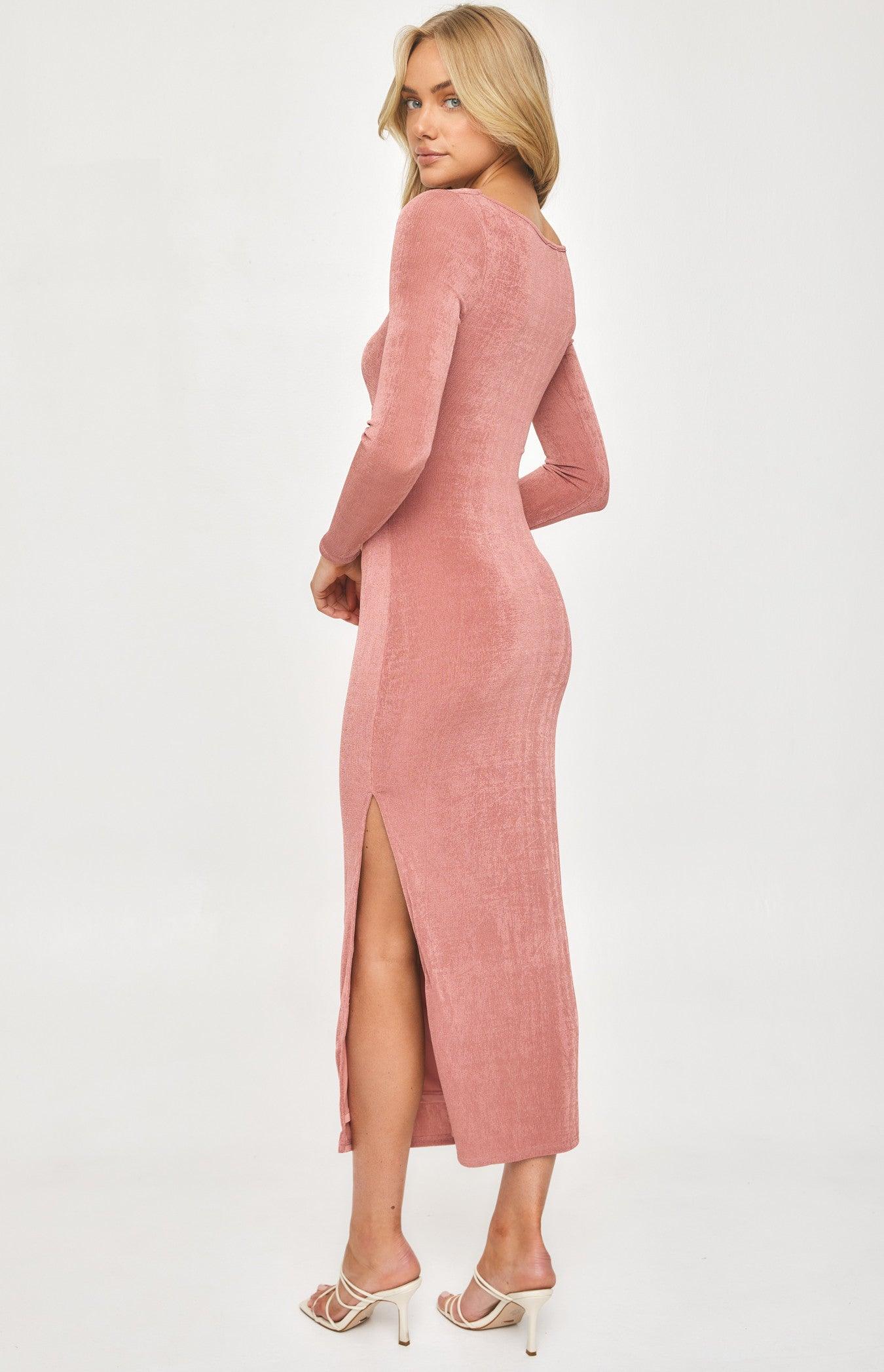 Cali Maxi Dress - Rose - Image 2