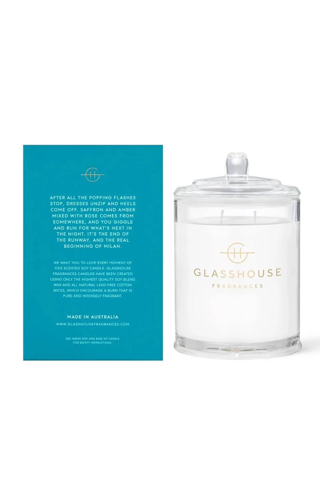 Glasshouse Midnight in Milan Candle - Image 2