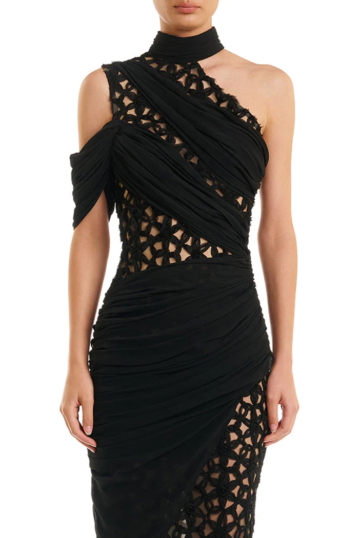 Milan Dress - Black - Image 6