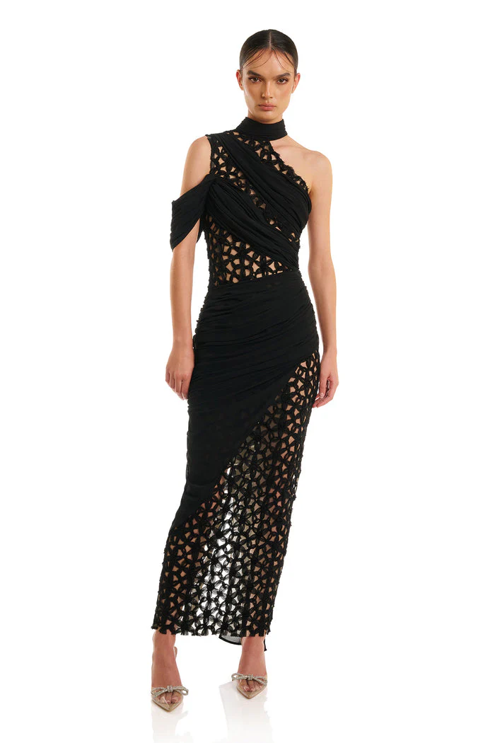 Milan Dress - Black - Image 8