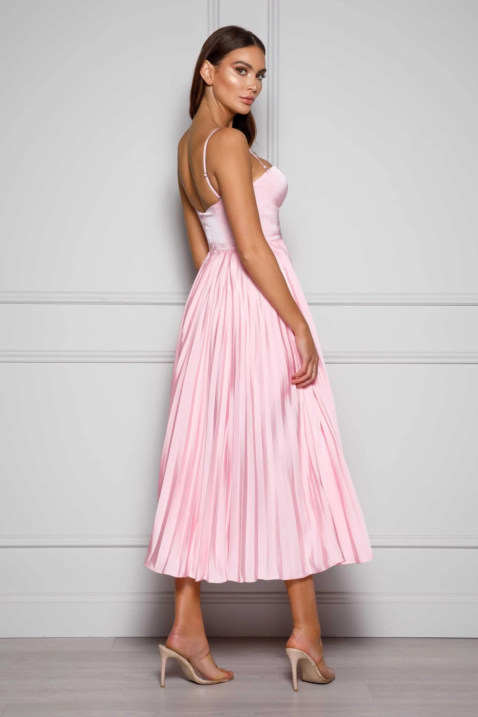Milan Dress - Candy Pink - Image 2