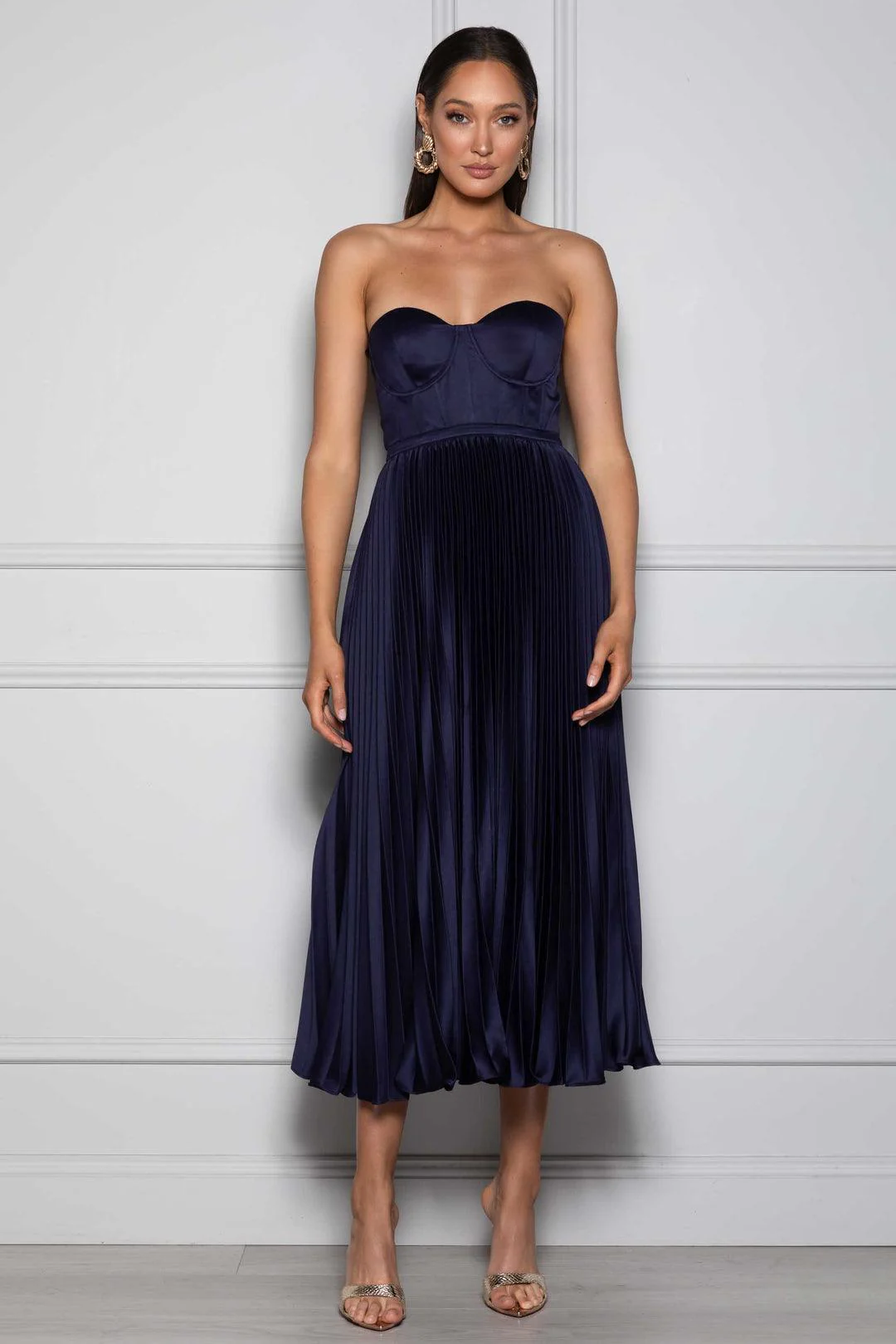 Milan Dress - Navy - Image 3