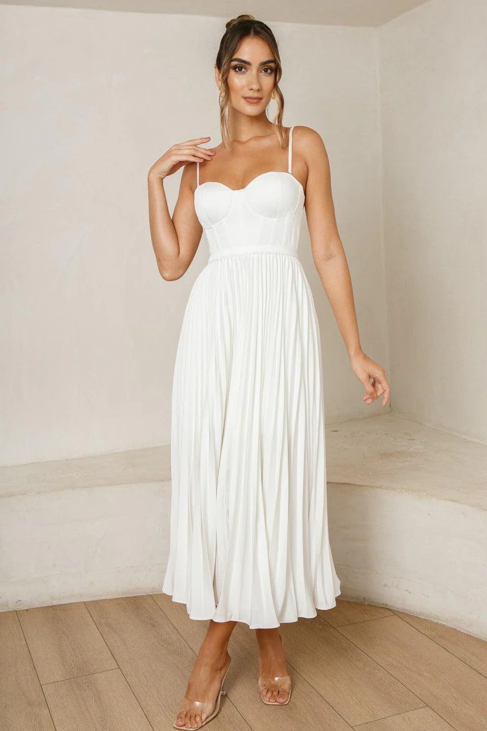 Milan Dress - White - Image 10