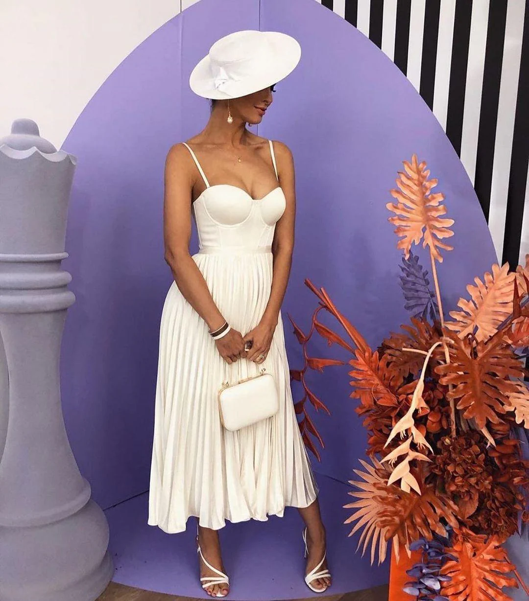 Milan Dress - White - Image 5