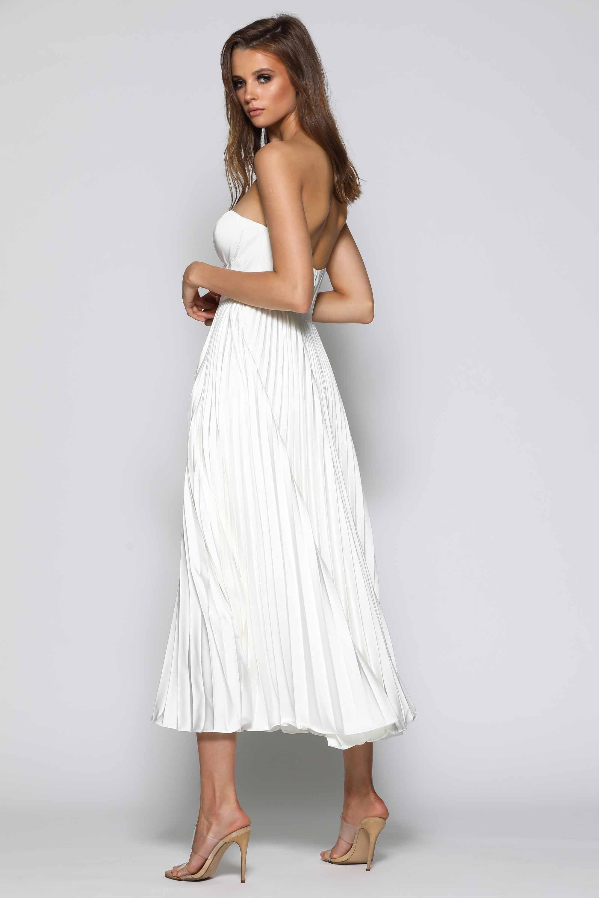 Milan Dress - White - Image 6