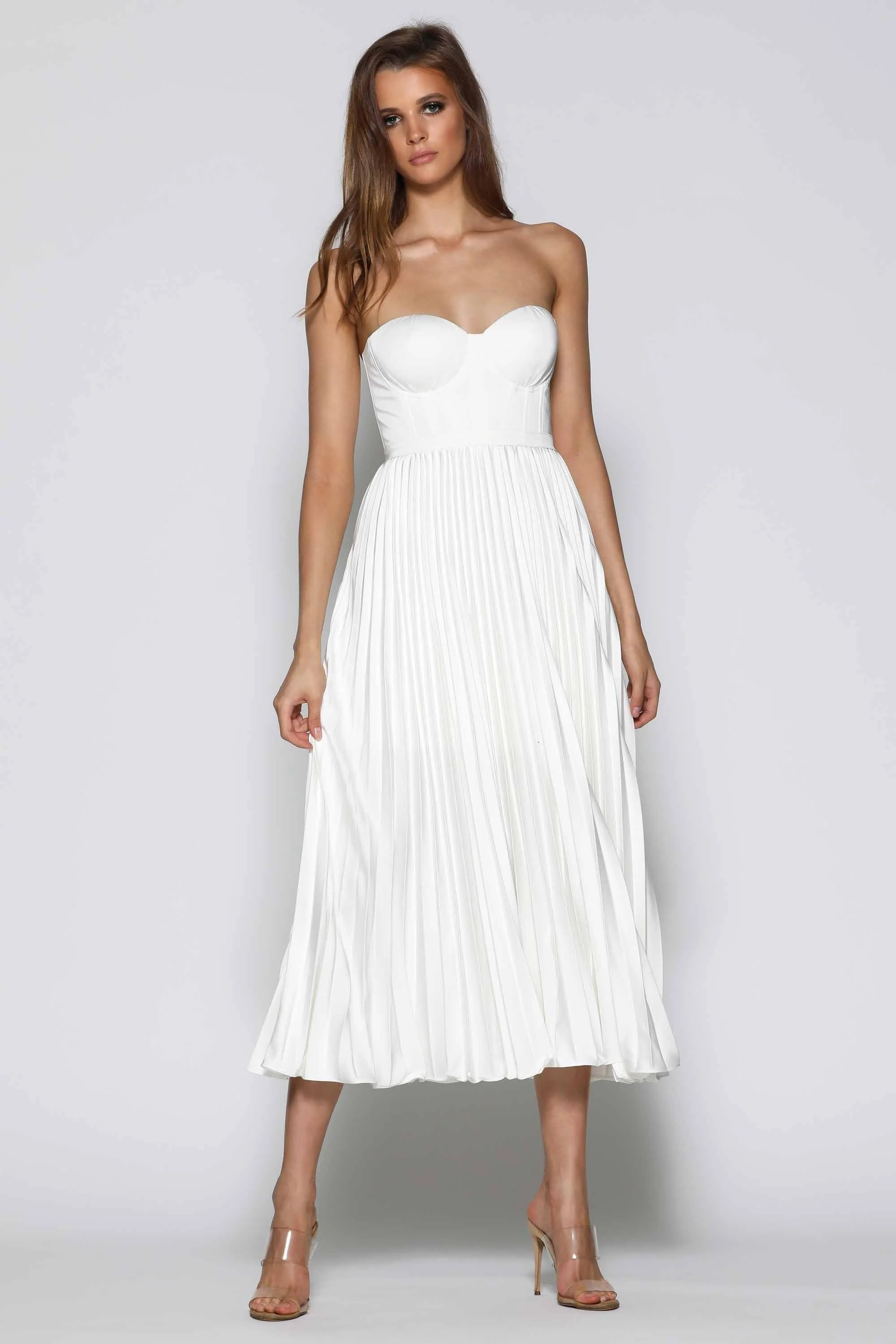 Milan Dress - White - Image 7