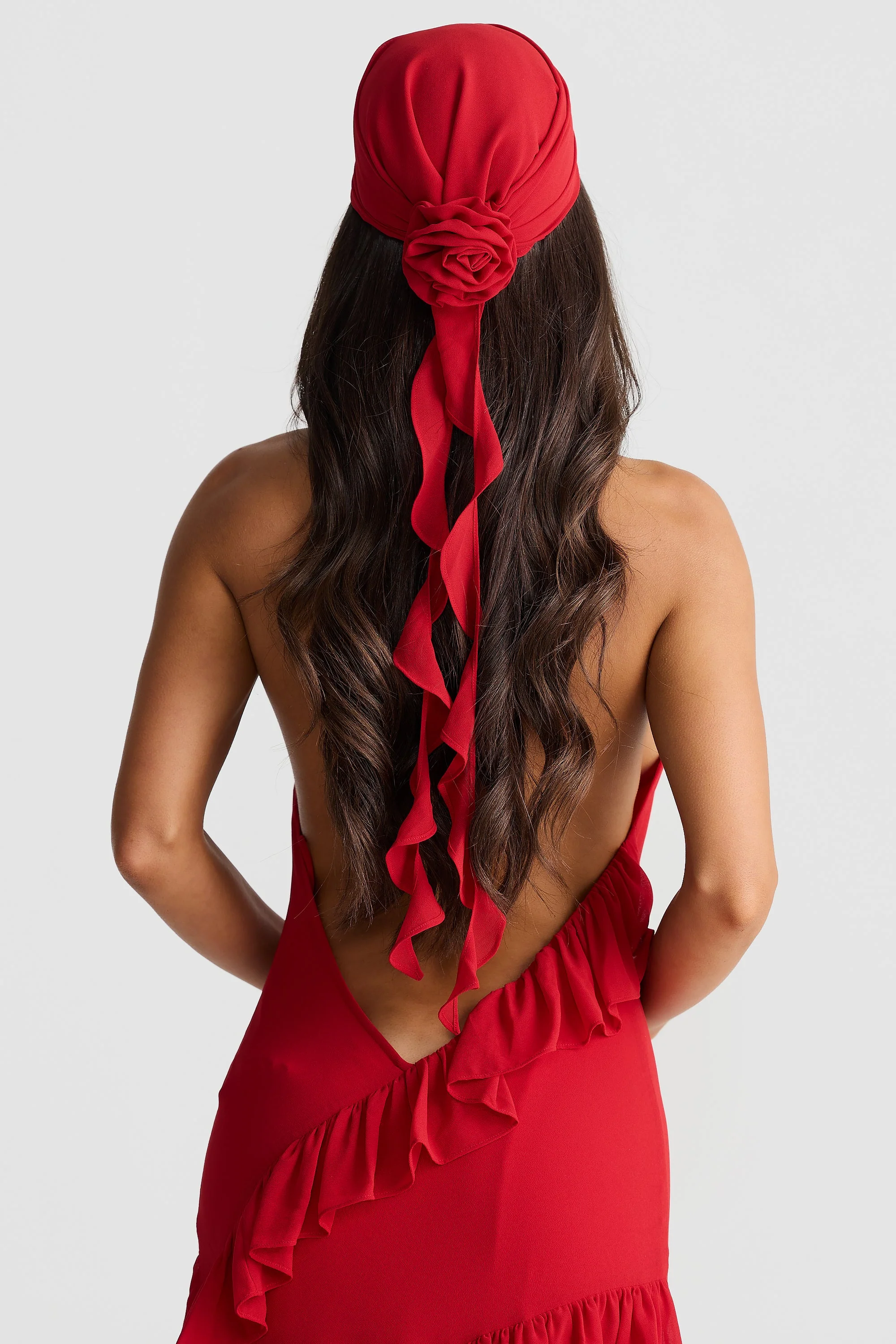 Milana Dress - Red - Image 5