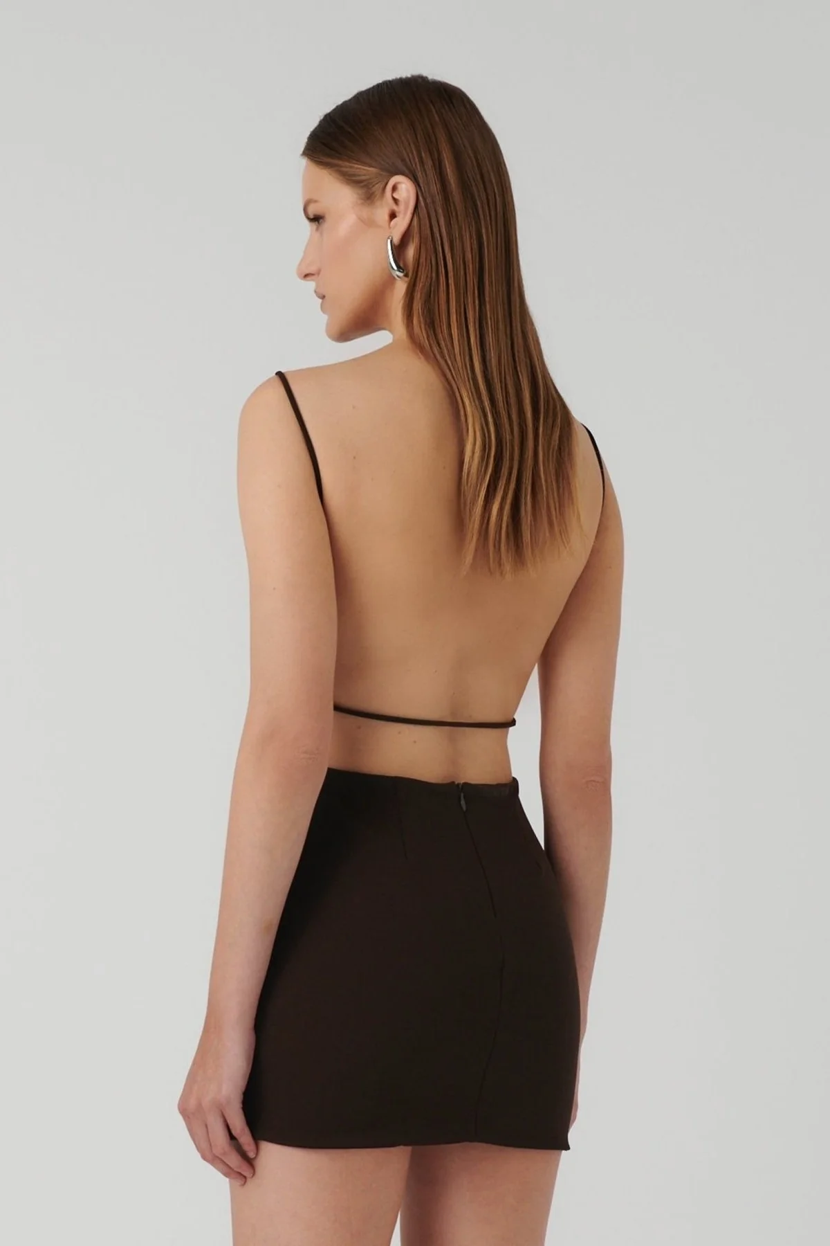 Millie Dress - Coffee - Image 5