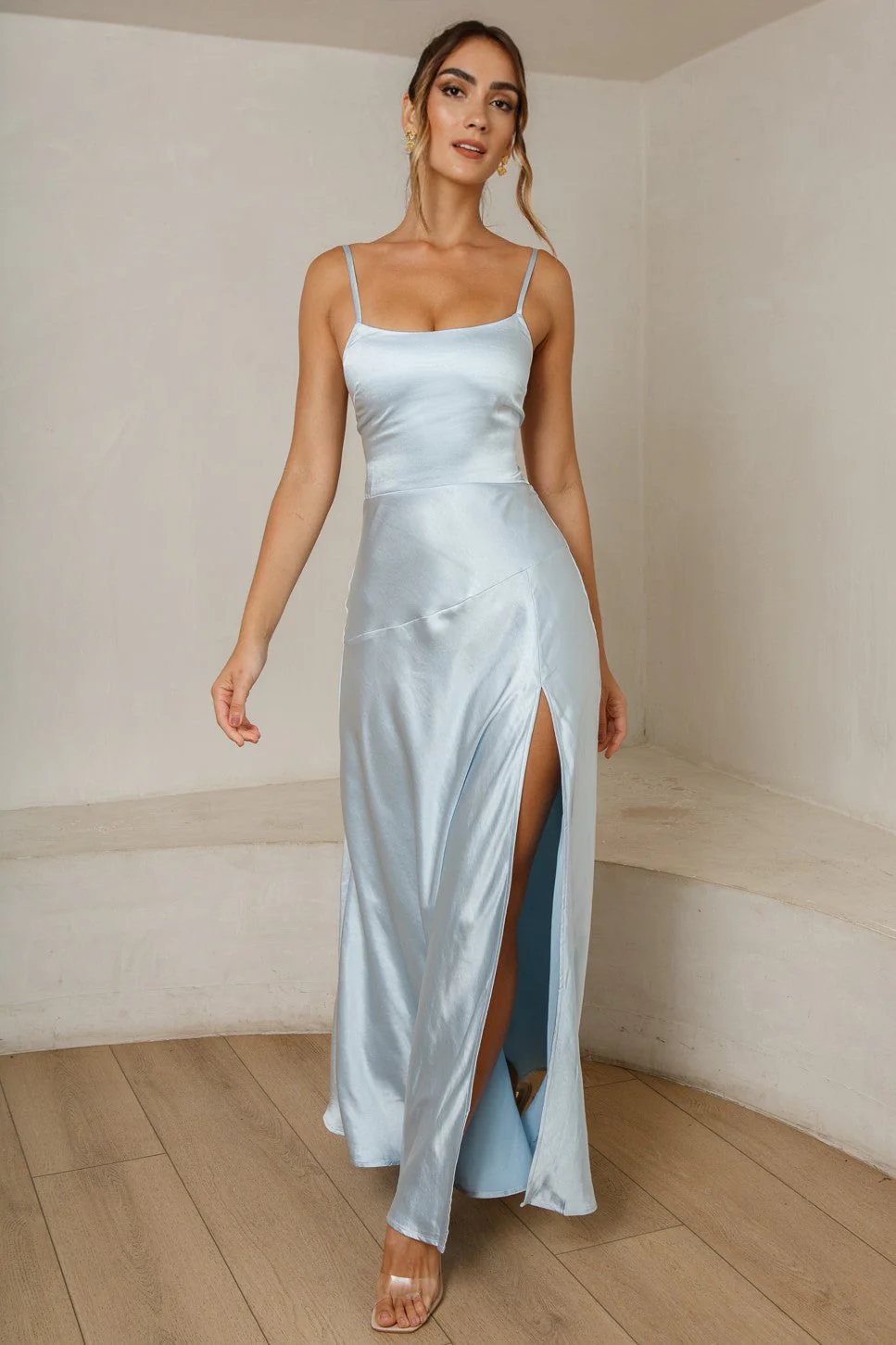 Mime Maxi Dress - Sky Blue - Image 2