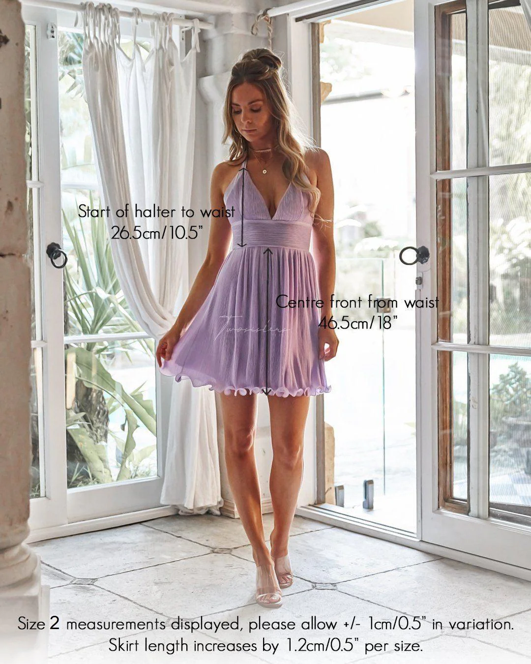 Mindy Dress - Lilac - Image 9