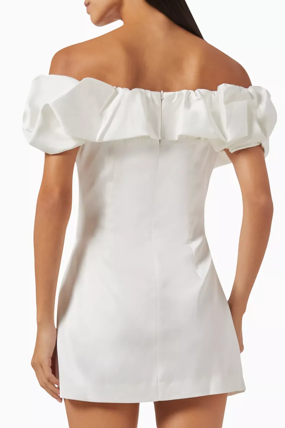 Misha Amara Mini Dress - Ivory - Image 2