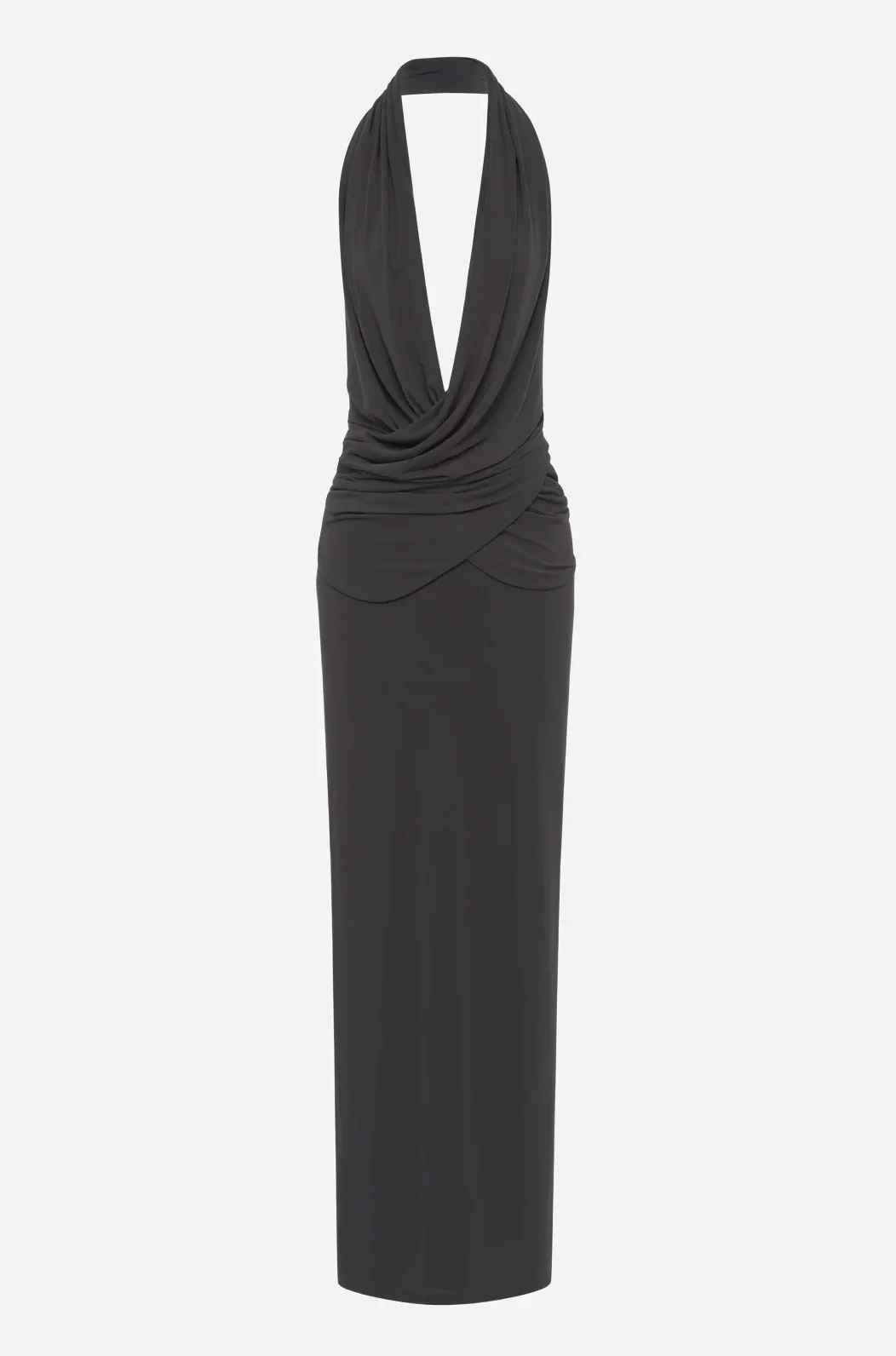 Misha Cabana Cupro Dress - Black - Image 5