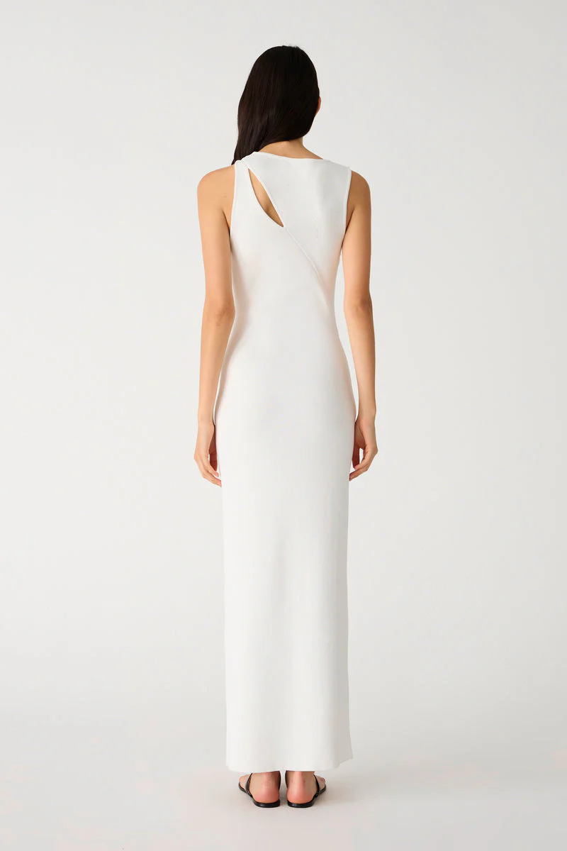 Misha Chloe Knit Maxi Dress - Ivory - Image 2