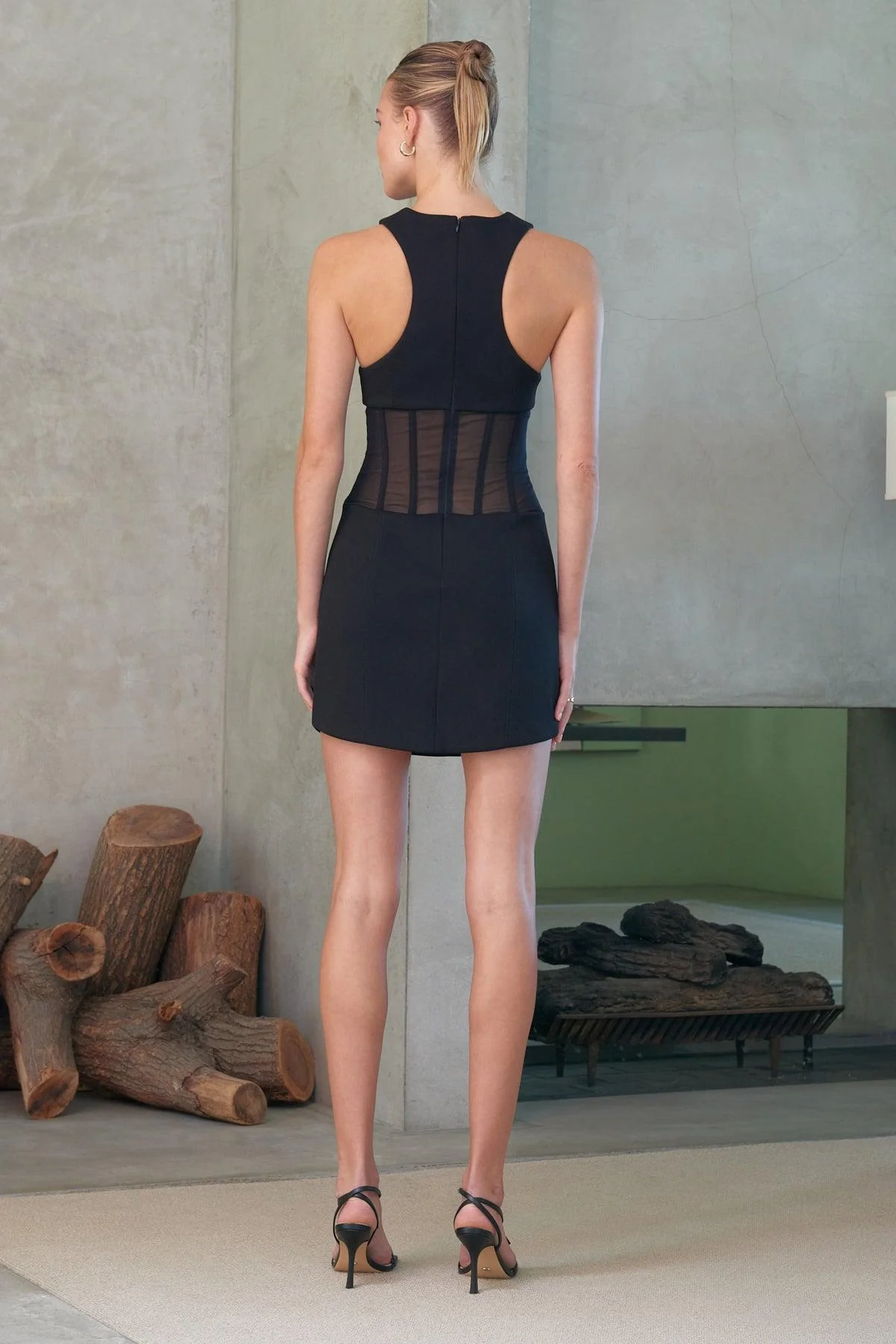 Misha Coco Mini Dress - Black - Image 2