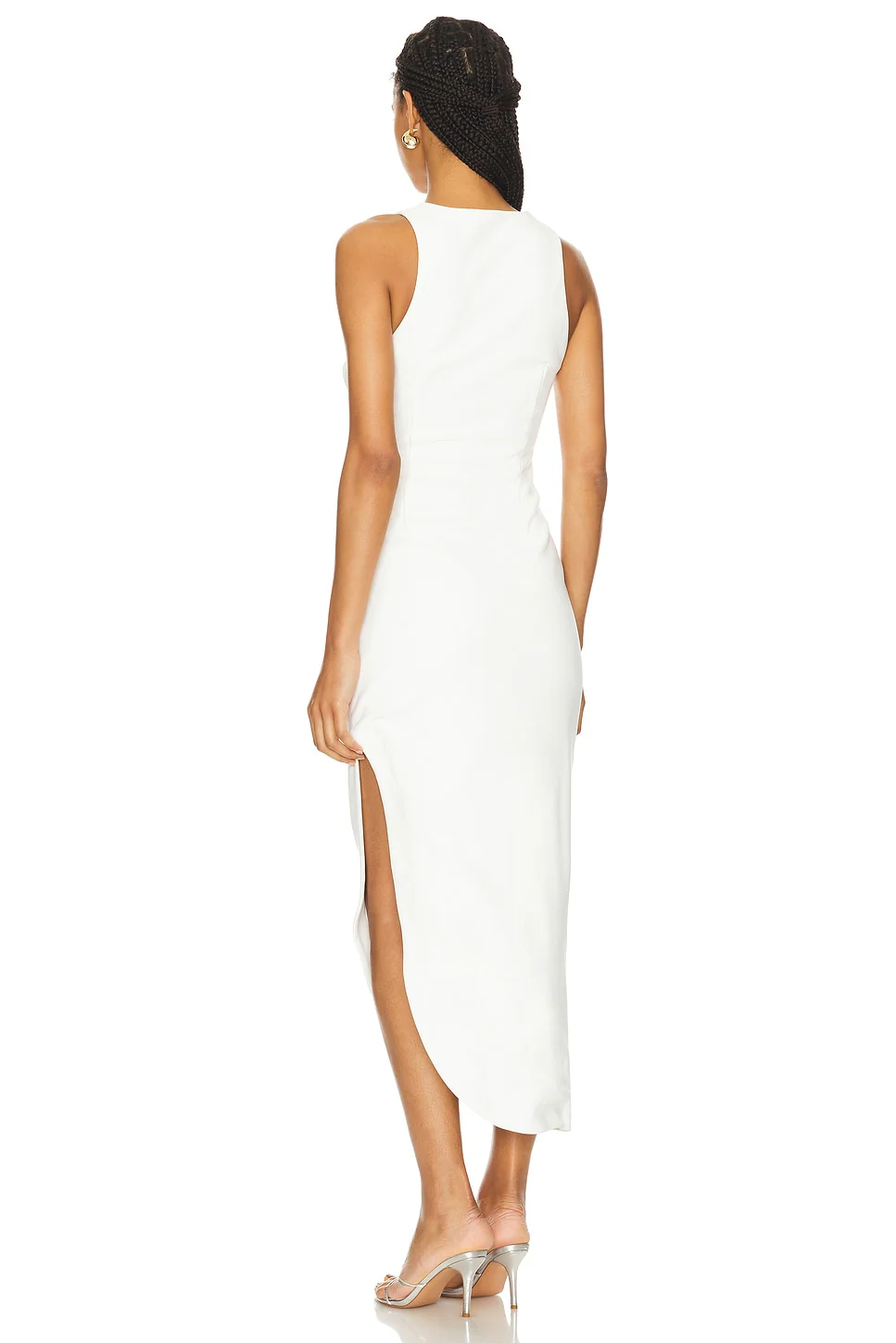Misha Ida Midi Dress - Ivory - Image 2