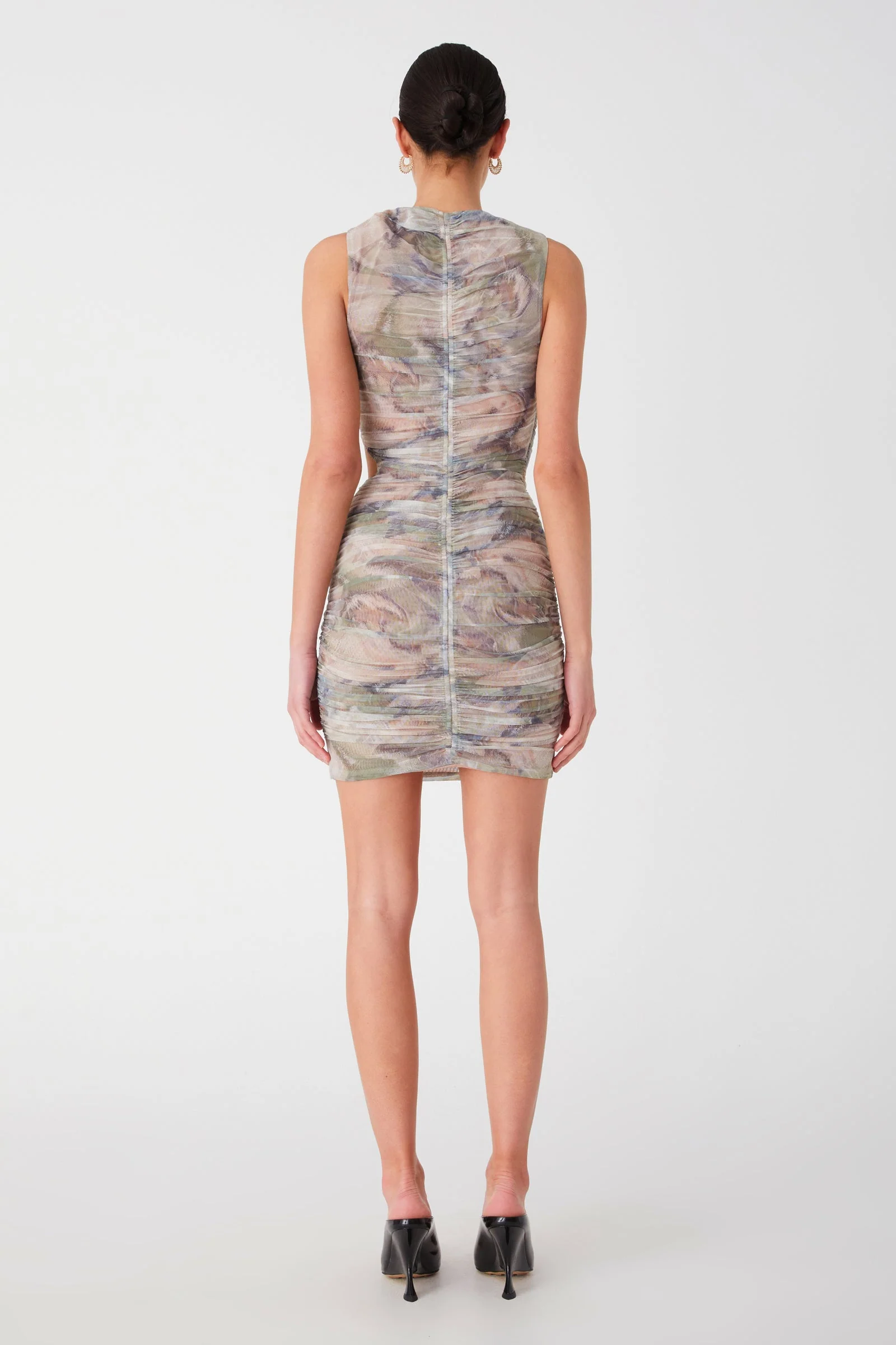 Misha Itzel Mini Dress - Dream Print - Image 2