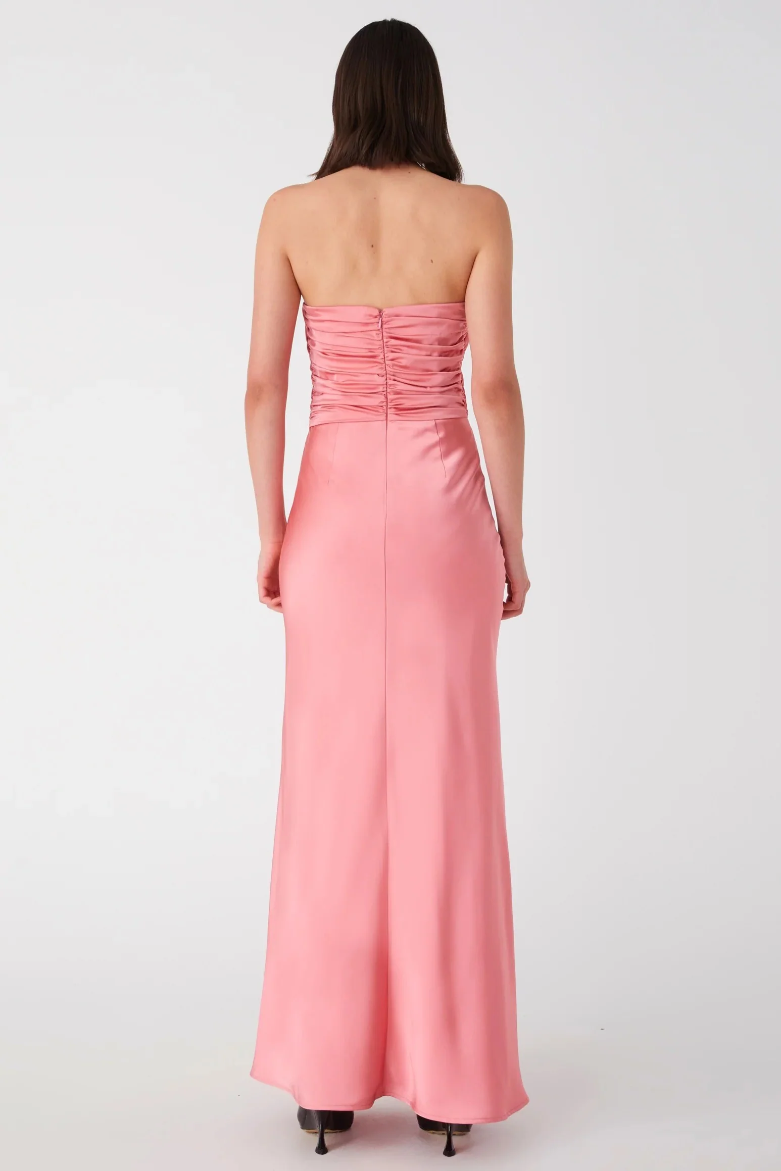 Misha Livia Maxi Gown - Shell Pink - Image 2