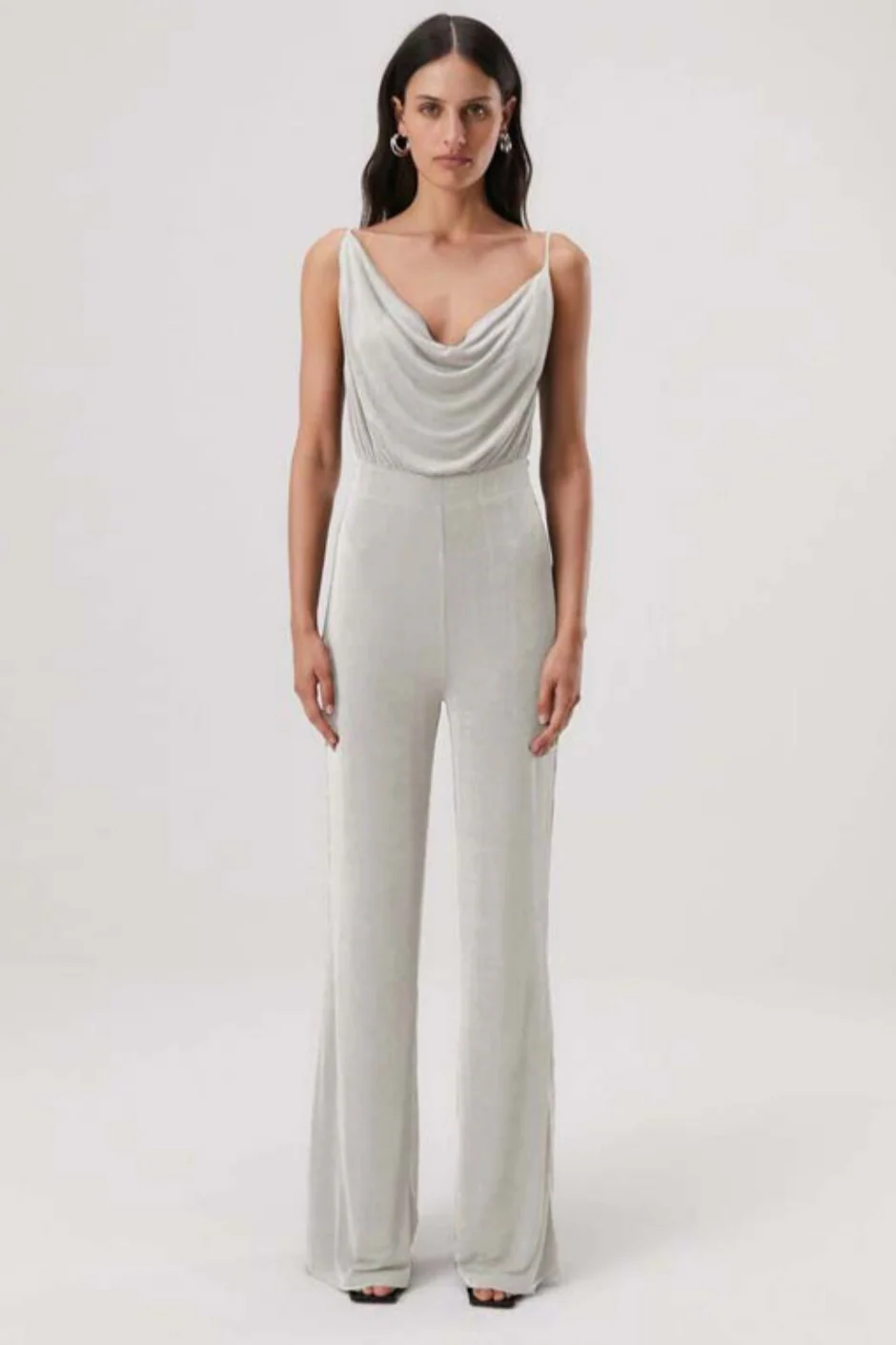 Misha Moyra Pantsuit - Silver Cloud