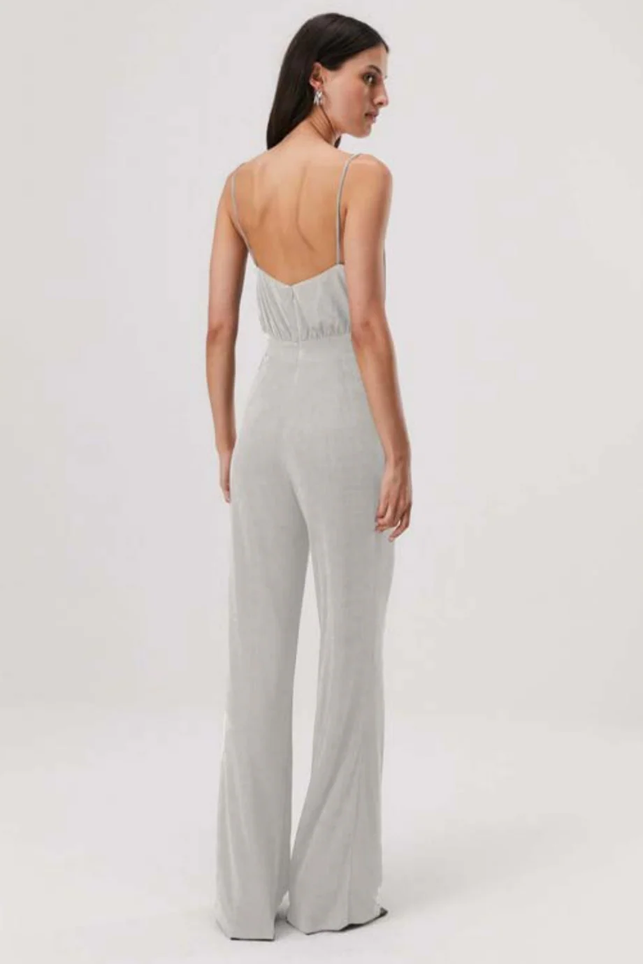 Misha Moyra Pantsuit - Silver Cloud - Image 2