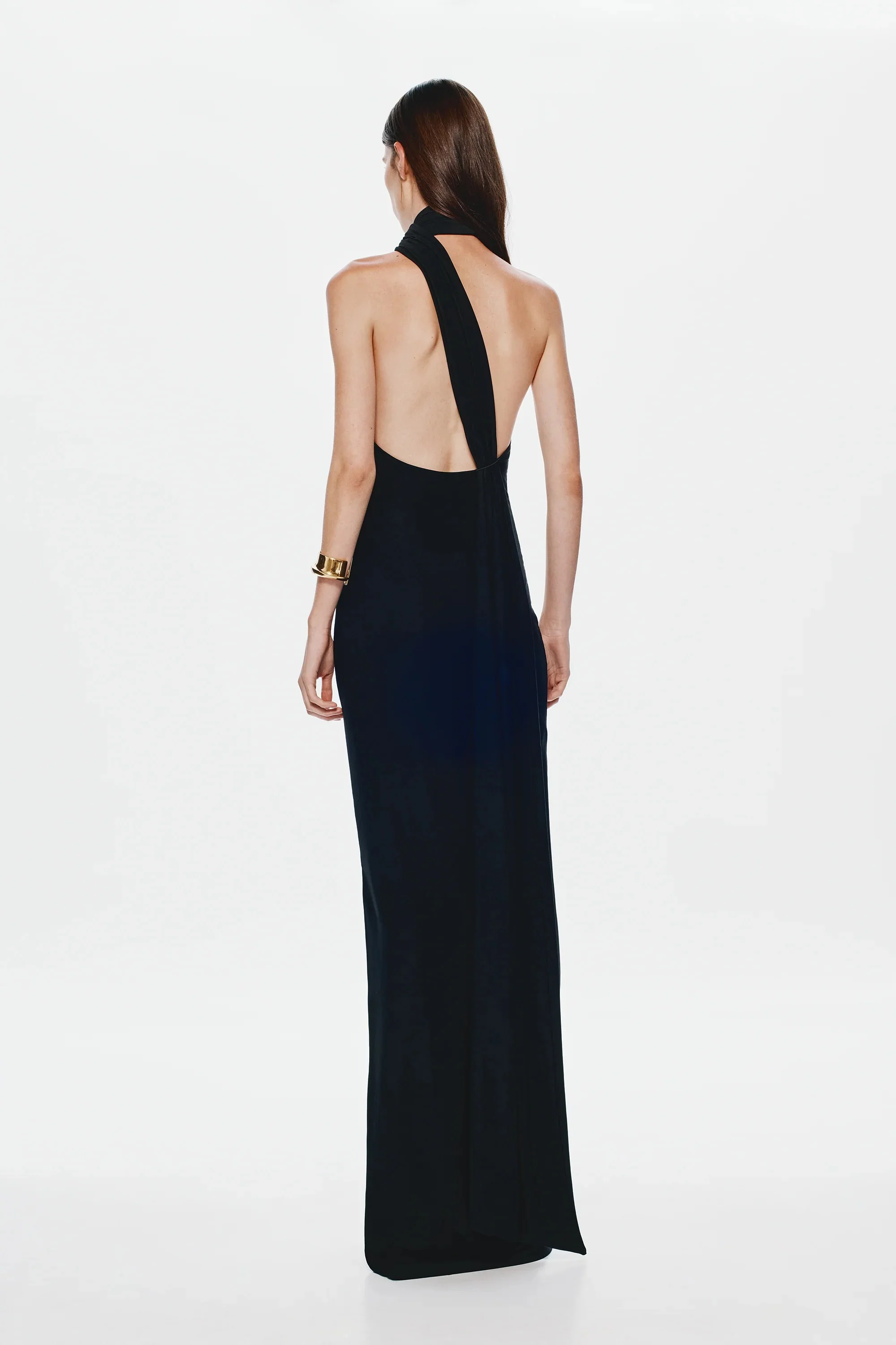 Misha Nicolette Jersey Maxi Dress - Black - Image 2