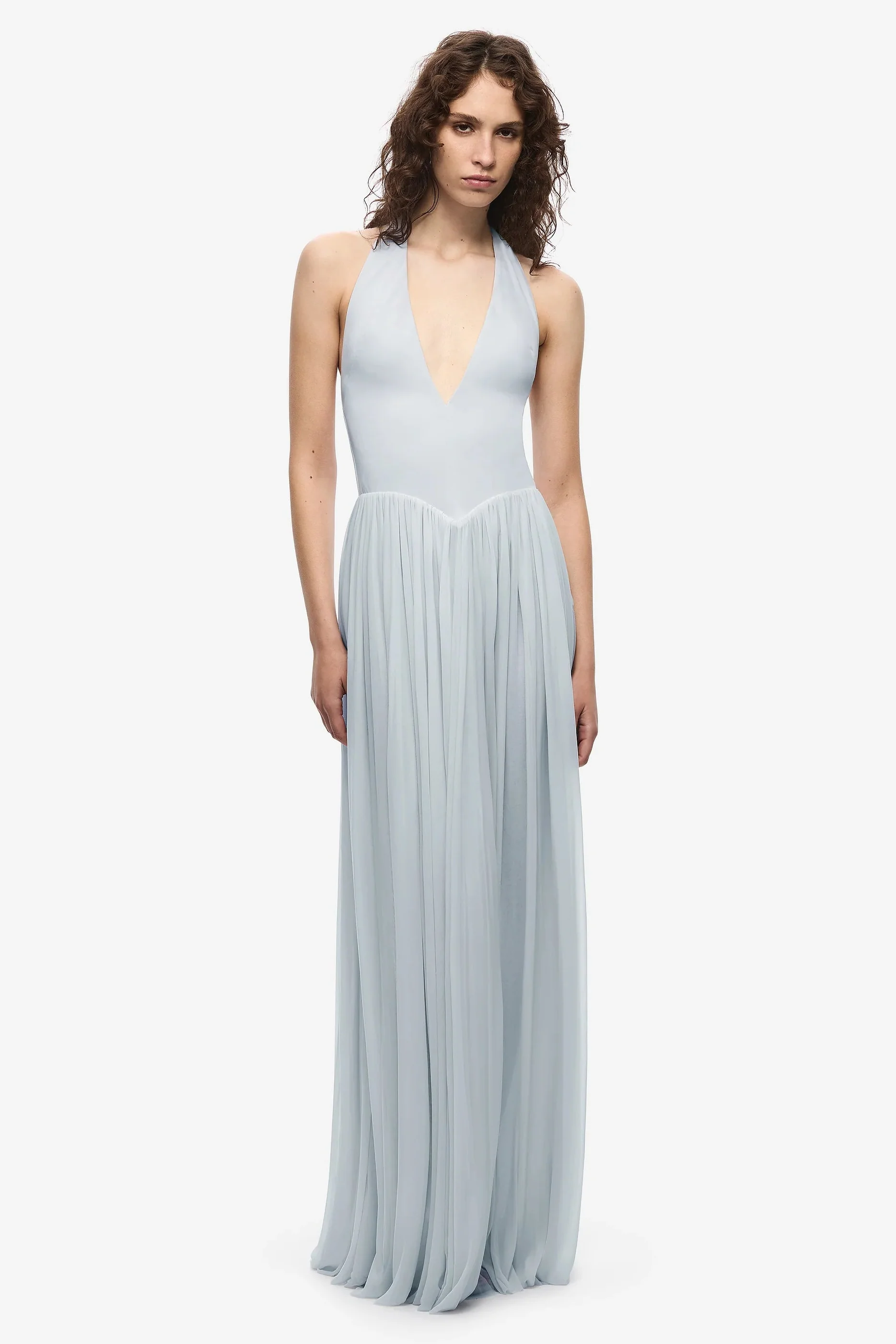 Misha Ophelia Jersey Dress - Skywriting - Image 3