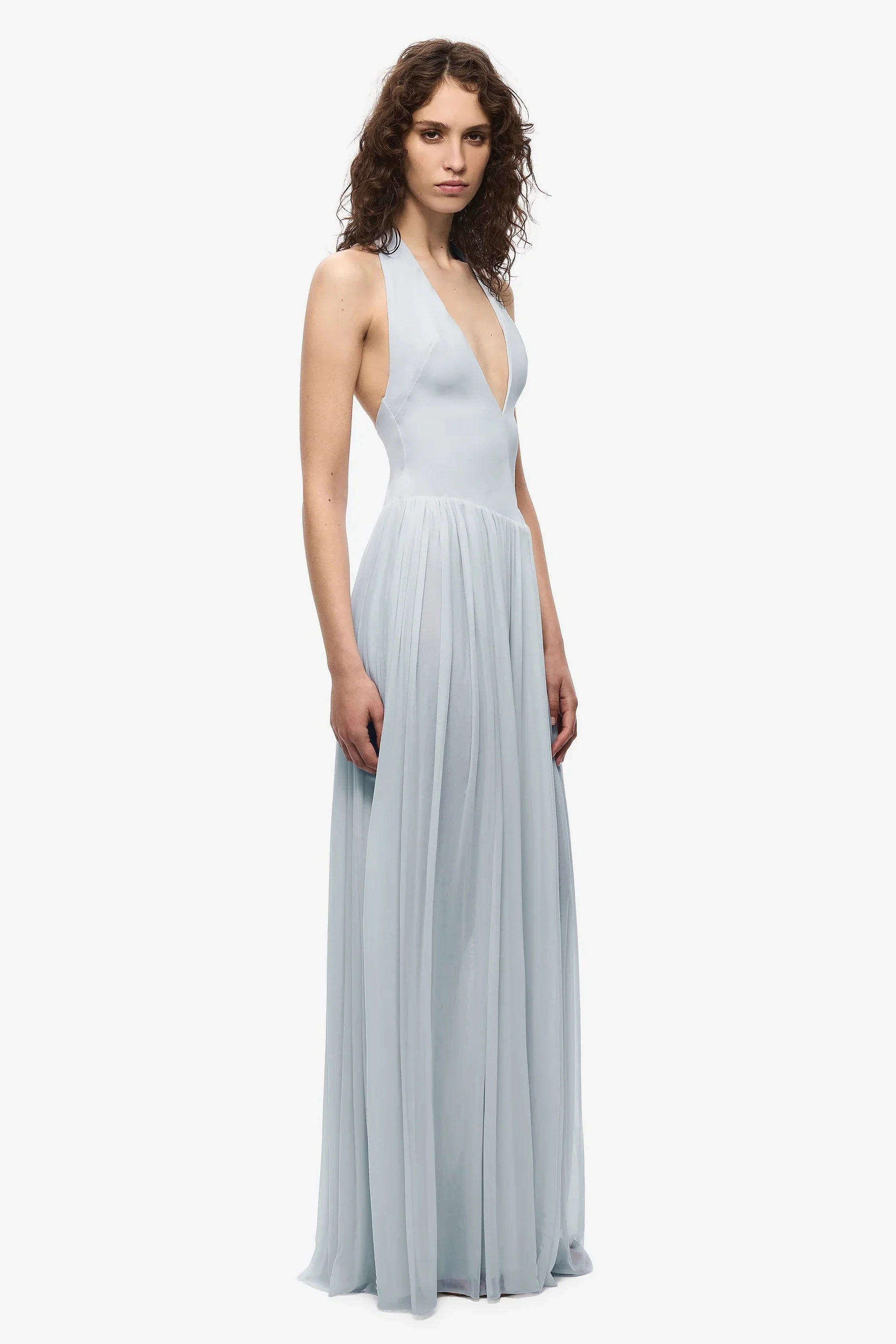 Misha Ophelia Jersey Dress - Skywriting - Image 4