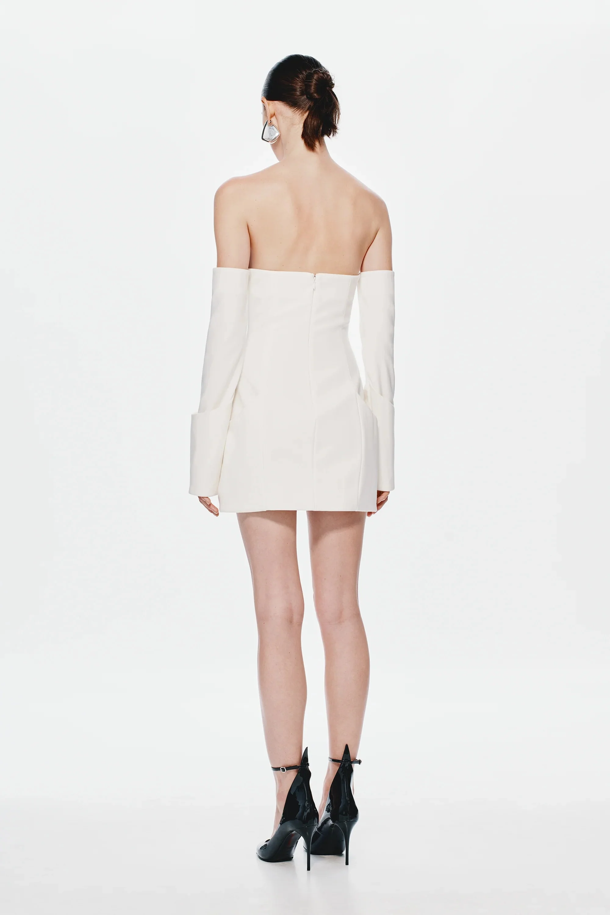 Misha Riptide Mini Dress - Ivory - Image 2