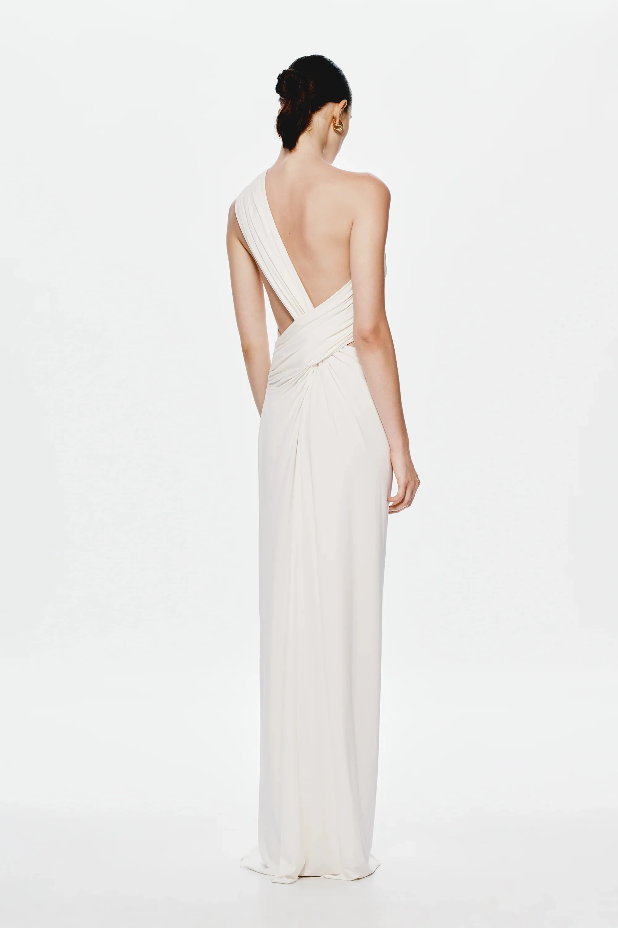 Misha Solstice Cupro Maxi Dress - Ivory - Image 2