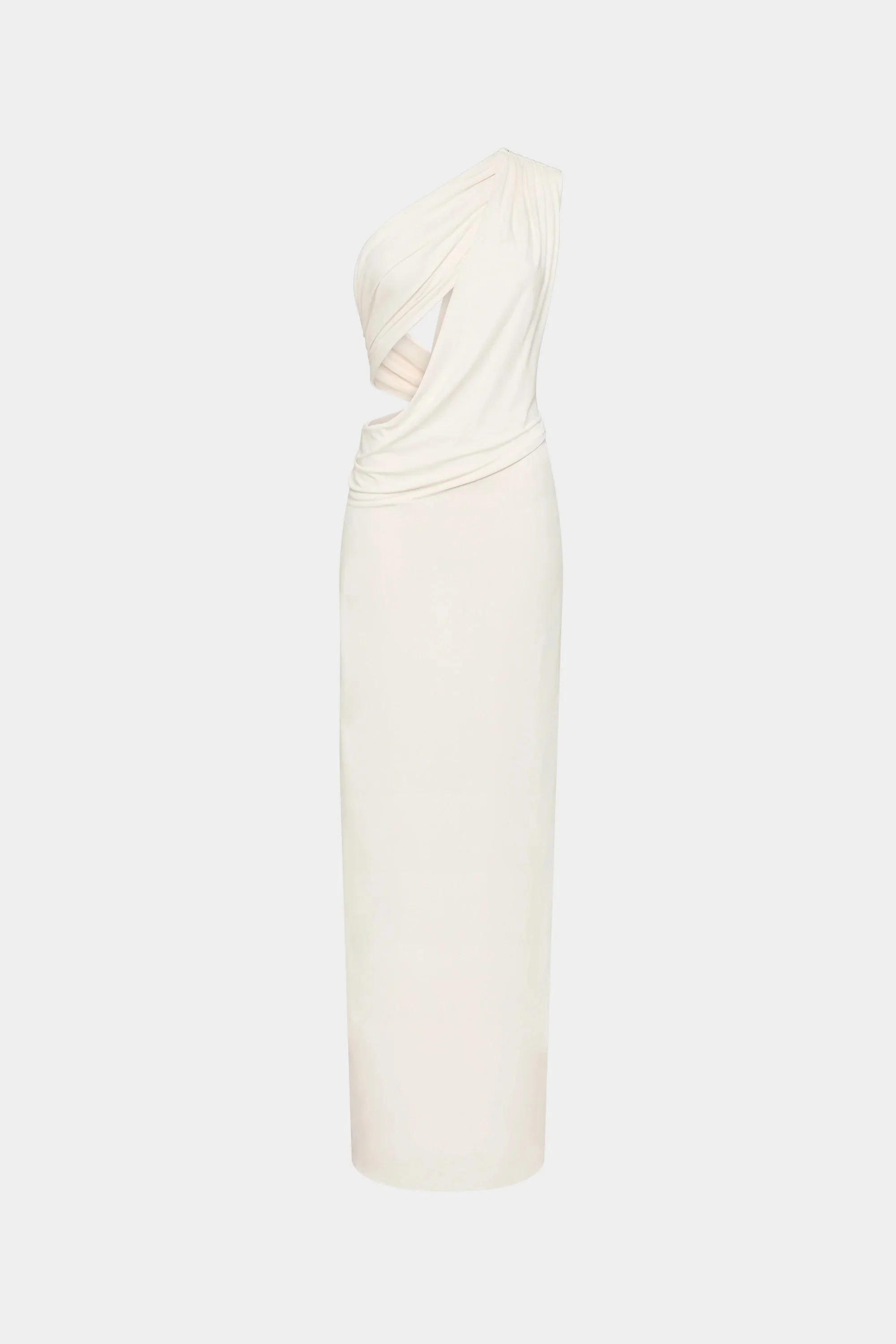 Misha Solstice Cupro Maxi Dress - Ivory - Image 4