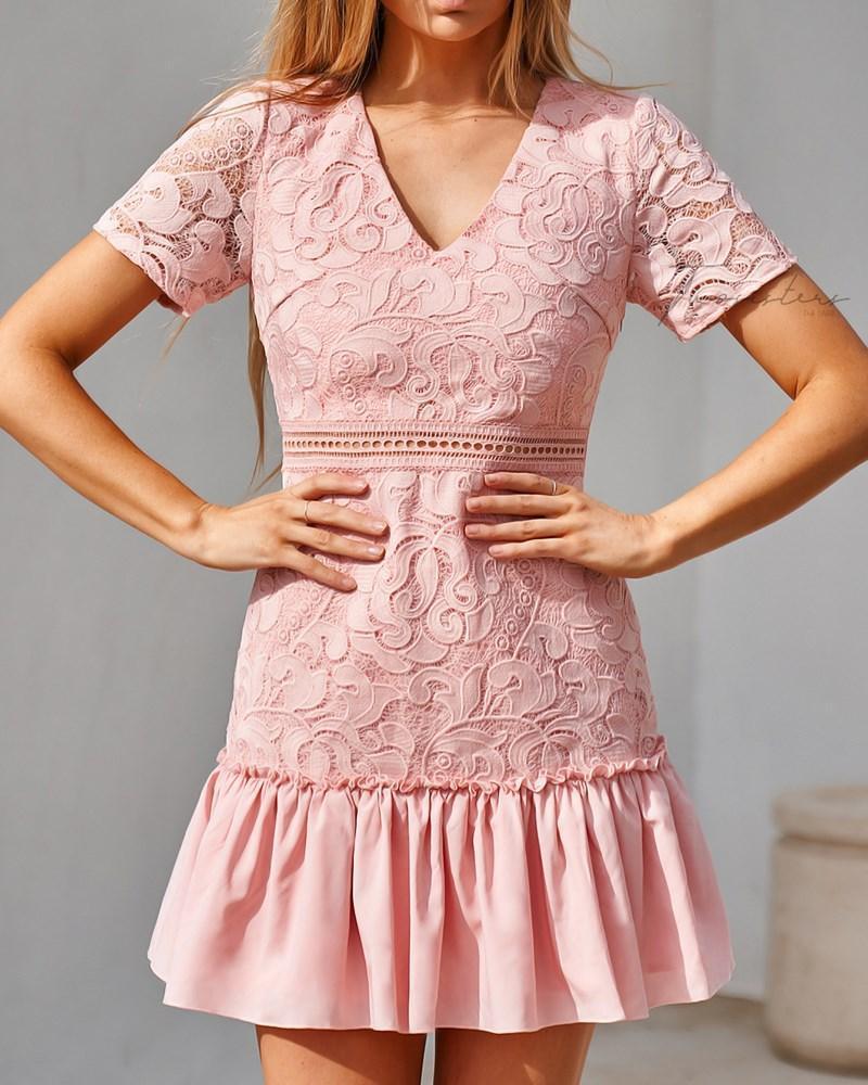 Missha Dress - Pink - Image 3